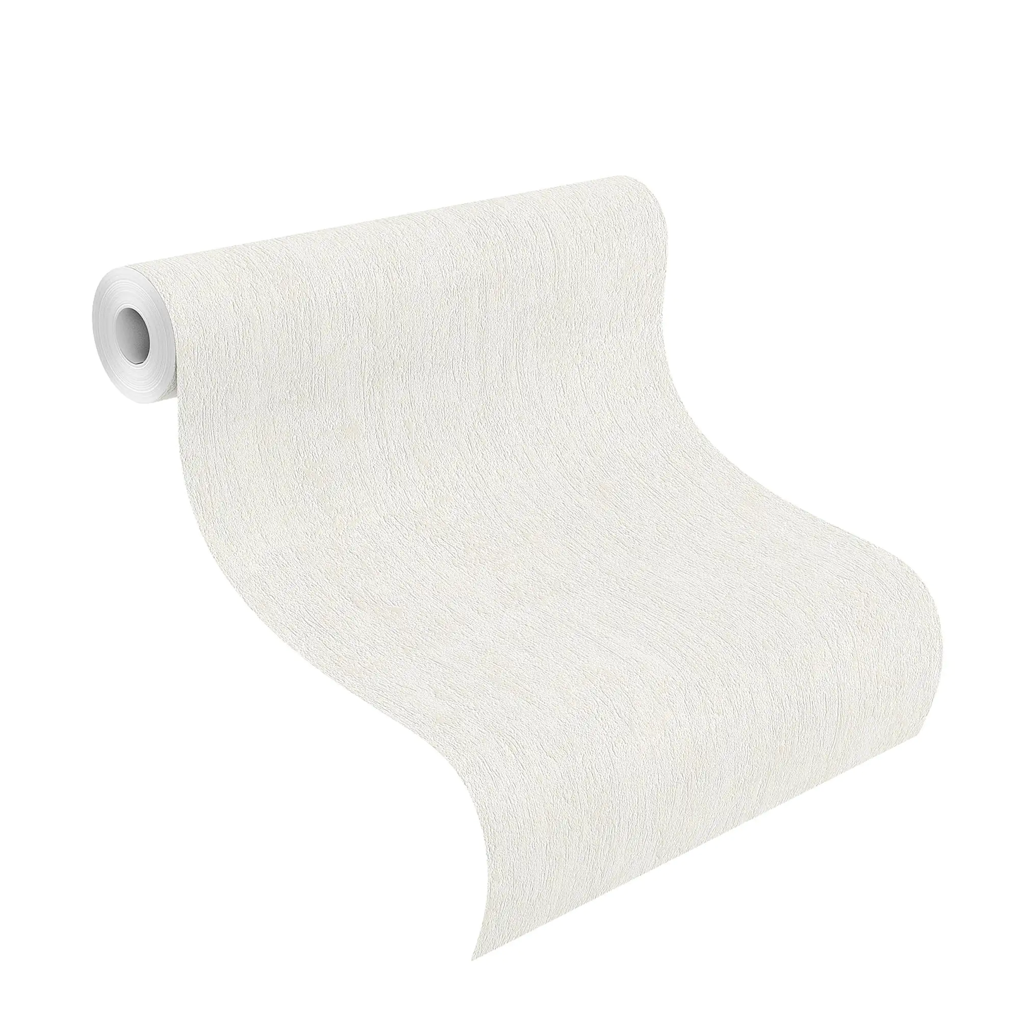 Rasch Vliestapete 734904 Selection uni weiß 10,05 x 0,53 m