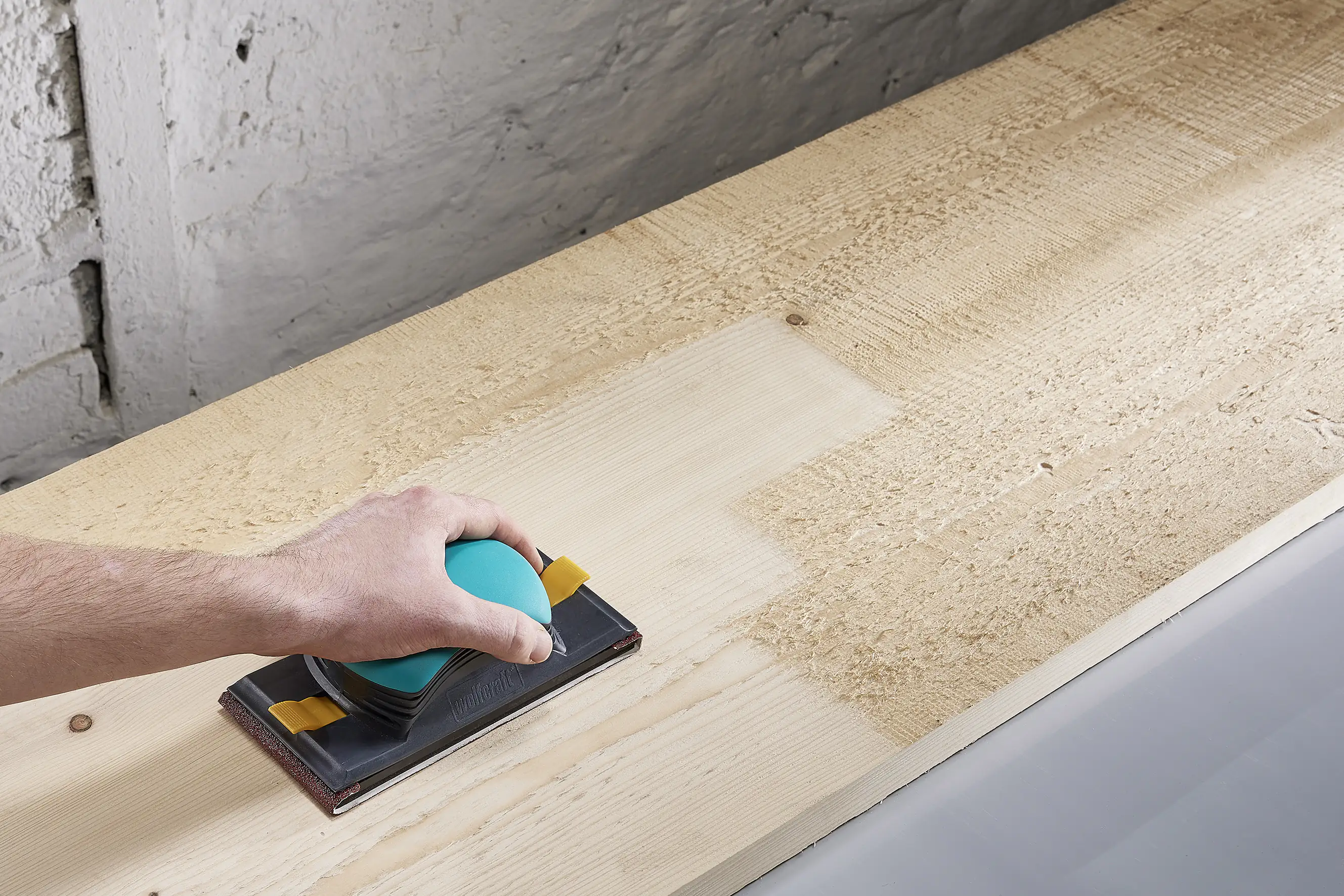 Wolfcraft Schleifpapier K60 5m x 93mm auf Rolle