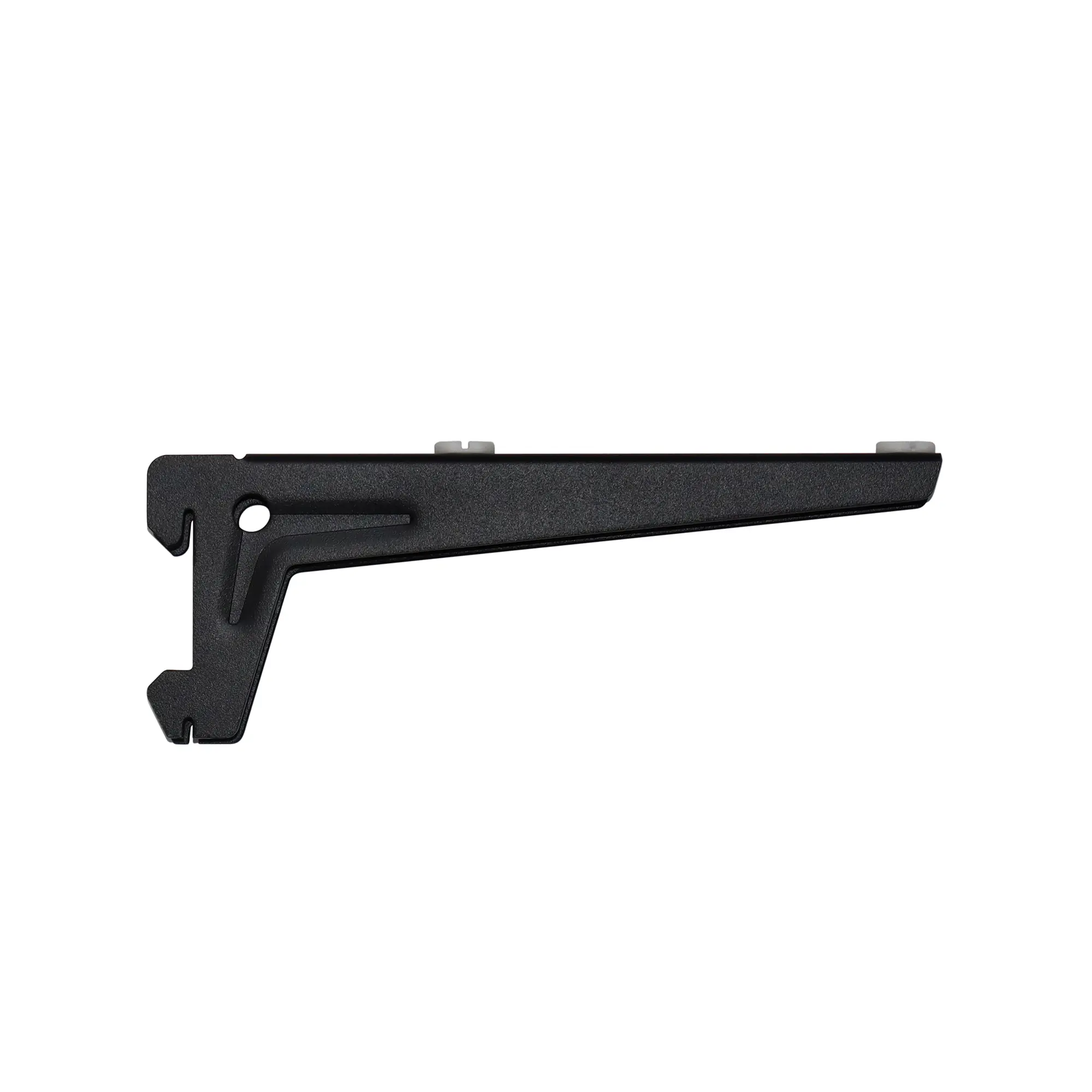 TrendLine Winkelträger 1-reihig/2-reihig schwarz 18 x 5 cm 2 Stück