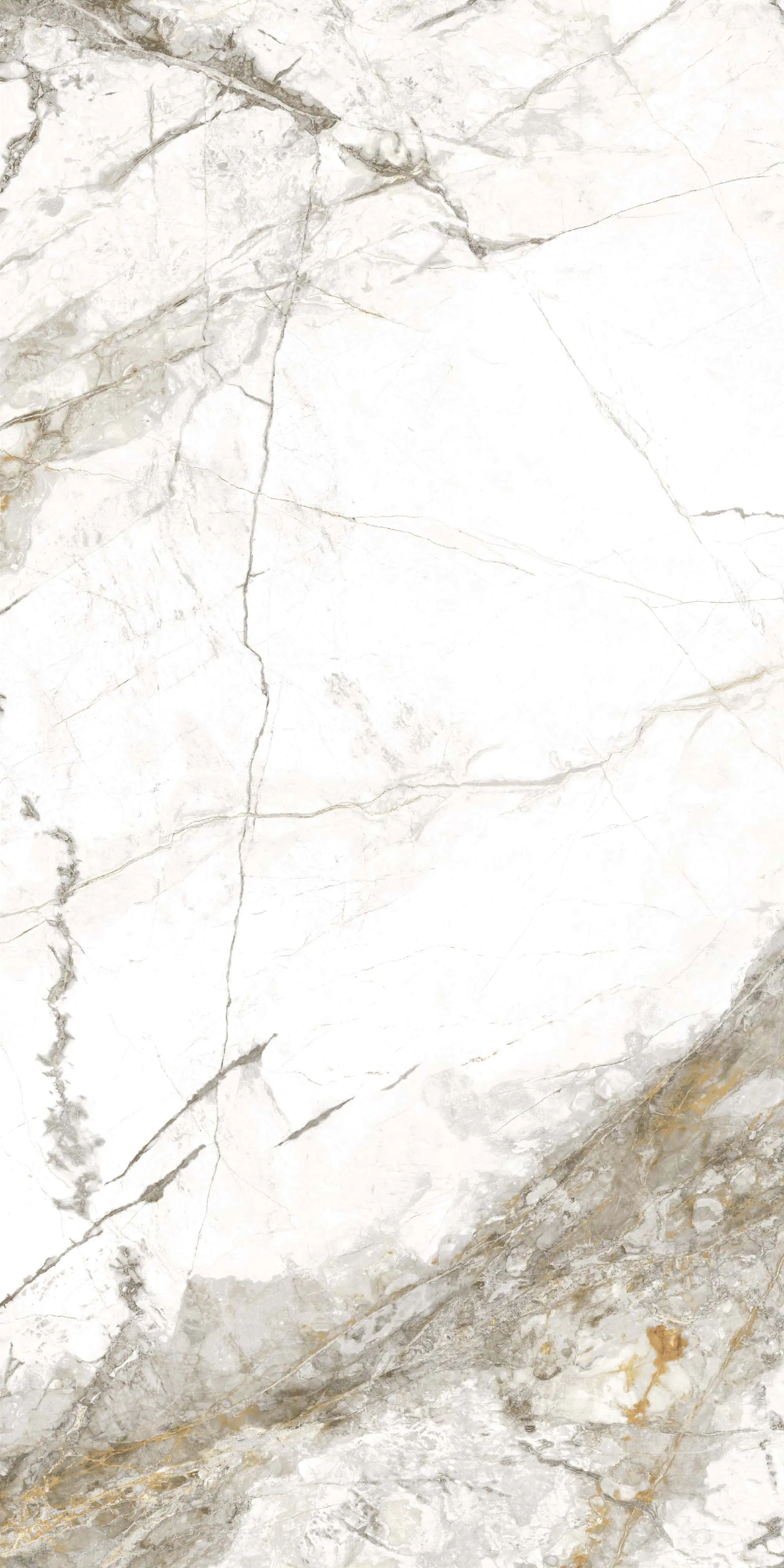 Bodenfliese Feinsteinzeug Caldera 30 x 60 cm gold