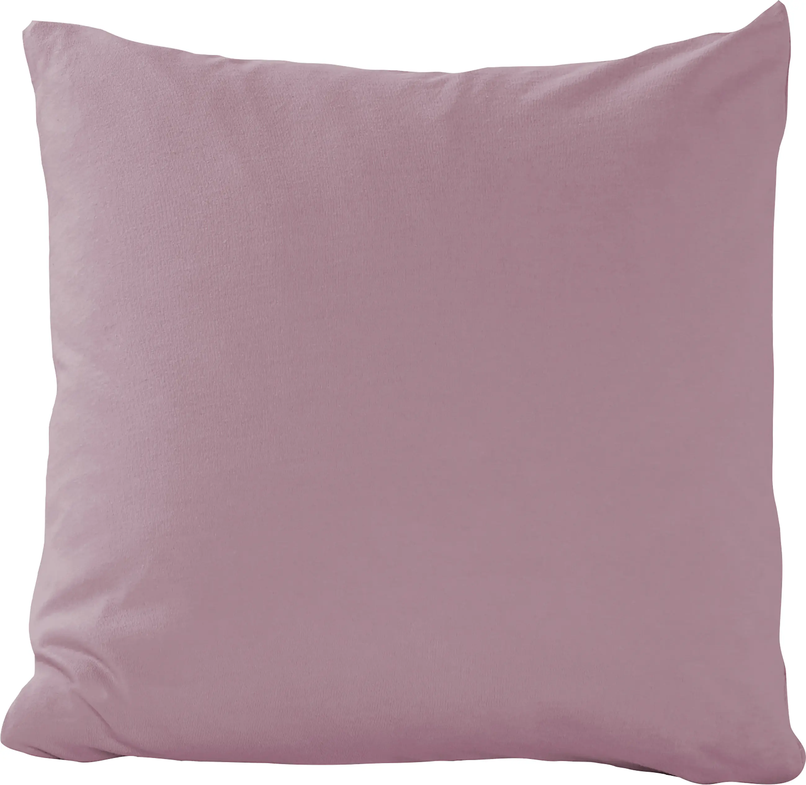 Mako Kissenbezug Feinjersey 40 x 40 cm rosenholz
