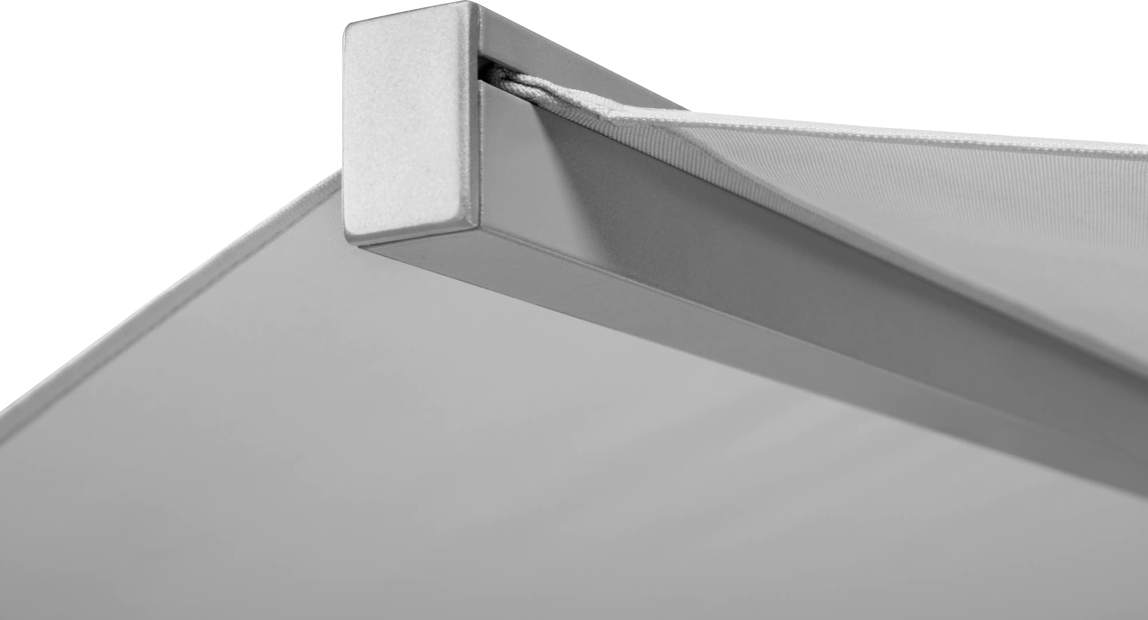 Schneider Sonnenschirm Rooftop silbergrau Ø 350 cm inkl. Sonnenschirmhülle