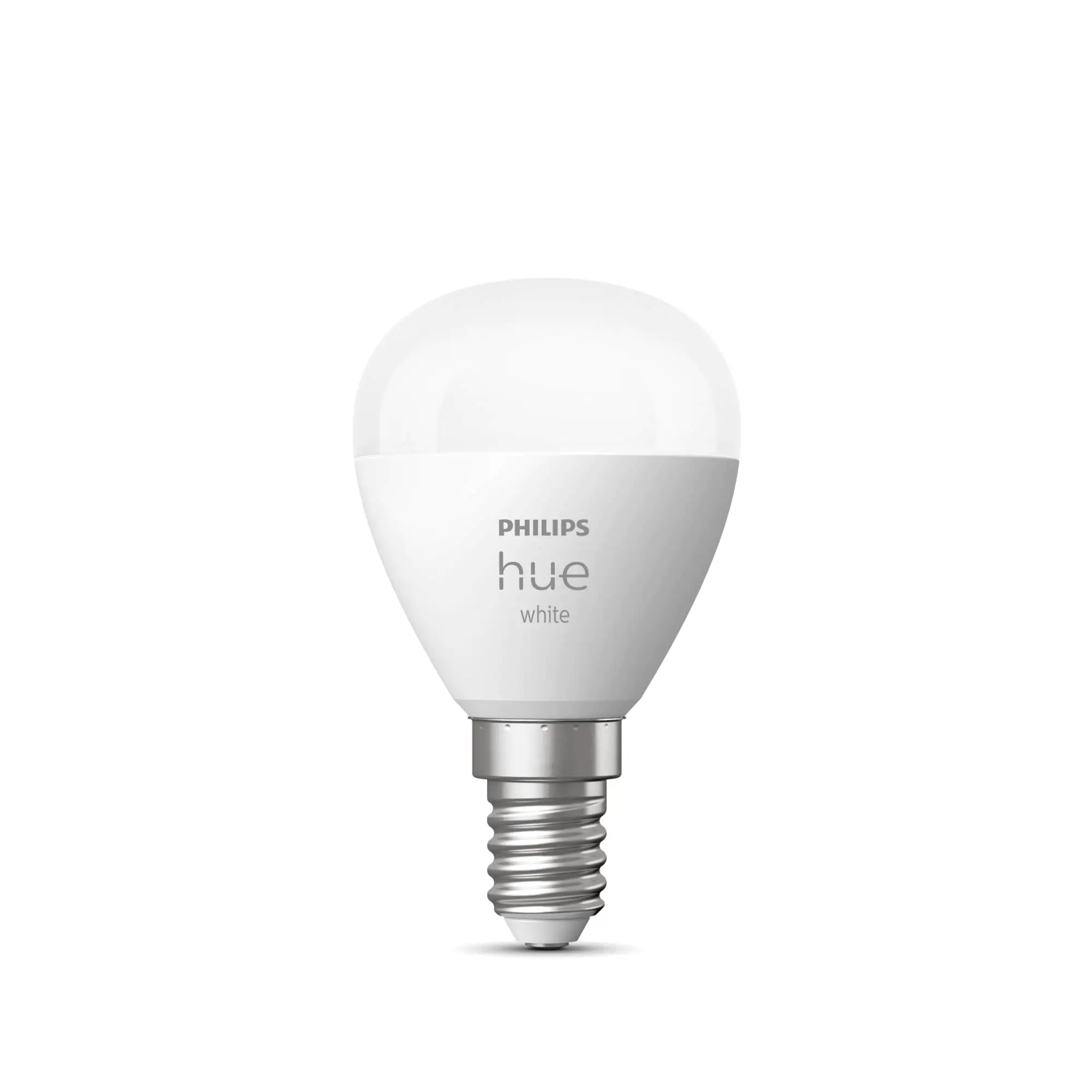 Philips Hue LED Leuchtmittel White E14 warmweiß Tropfenform 5,7 W warmweiß