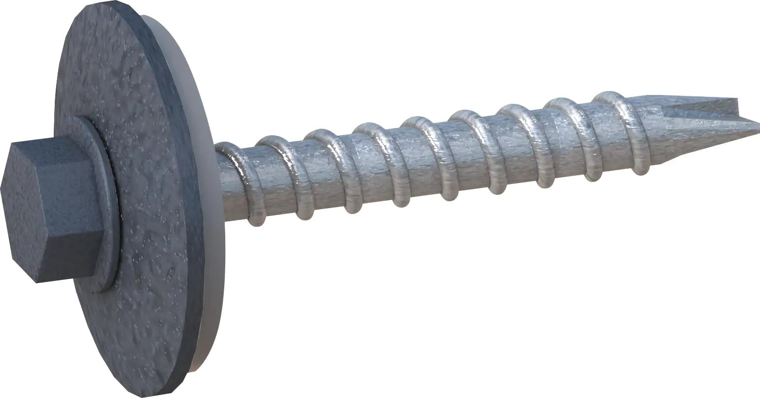 Sarei Sarei Spenglerschrauben SDF anthrazit 6.0 x 38 mm PH 3 - 25 Stk.