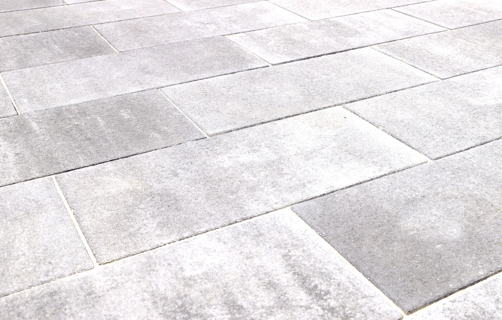 EHL Betonplatte Formo 50 x 25 x 4 cm weiß anthrazit nuanciert