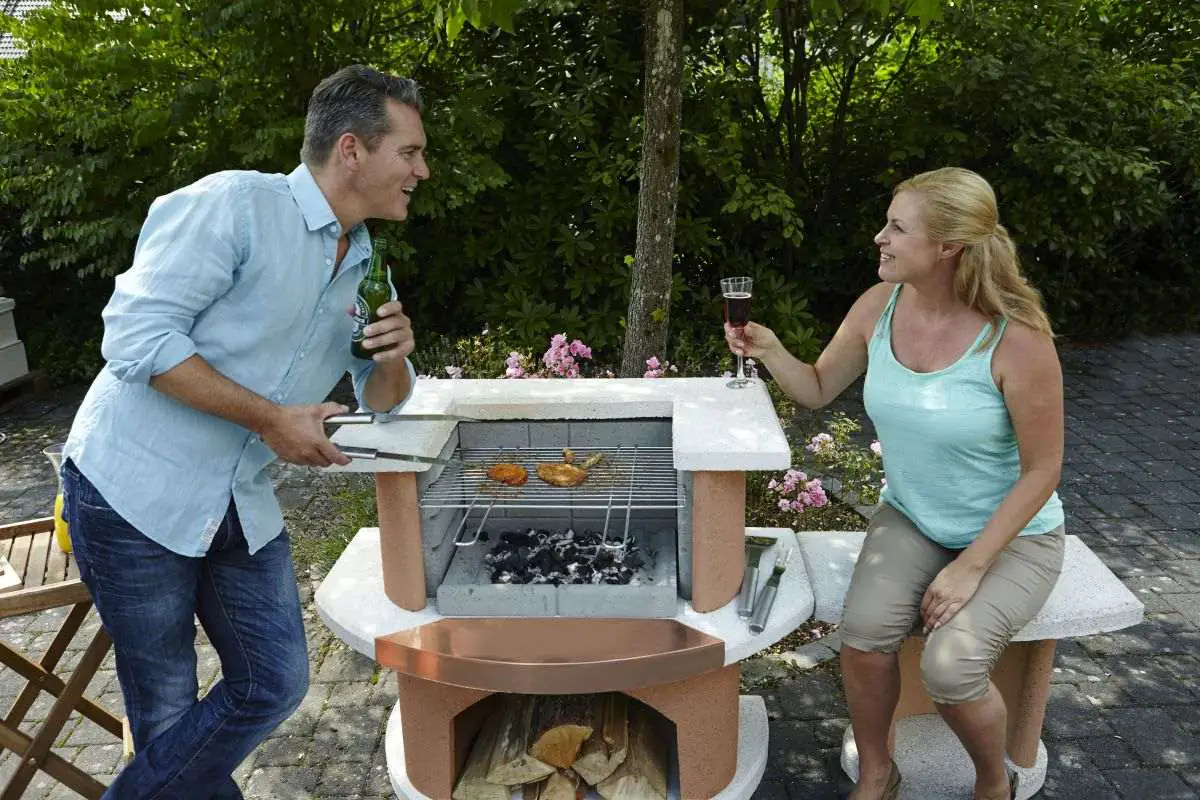 Buschbeck Grillbar Bologna 93 x 110 x 65 cm