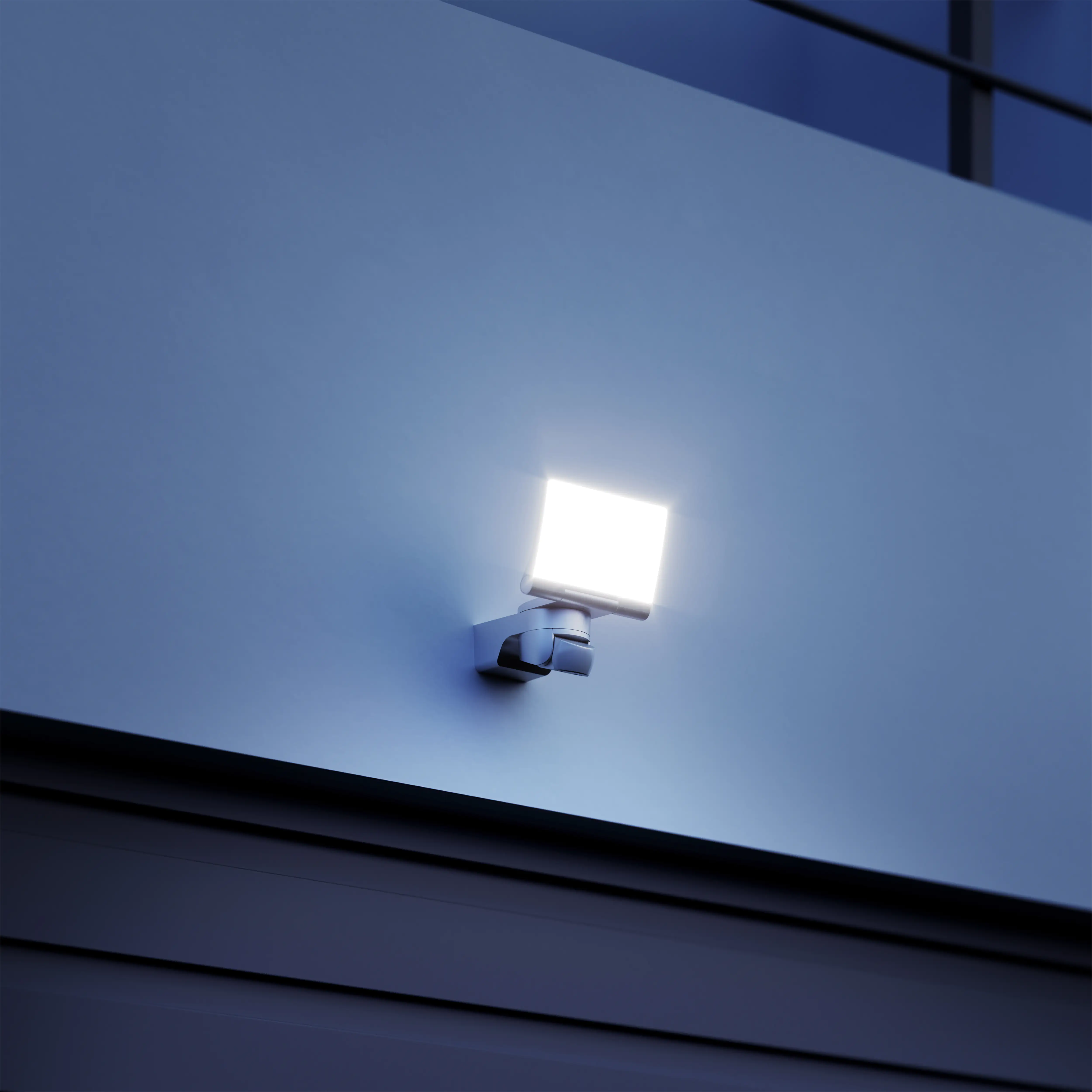 Steinel Außenstrahler XLED home 2 weiß 13,7 W Strahler schwenkbar