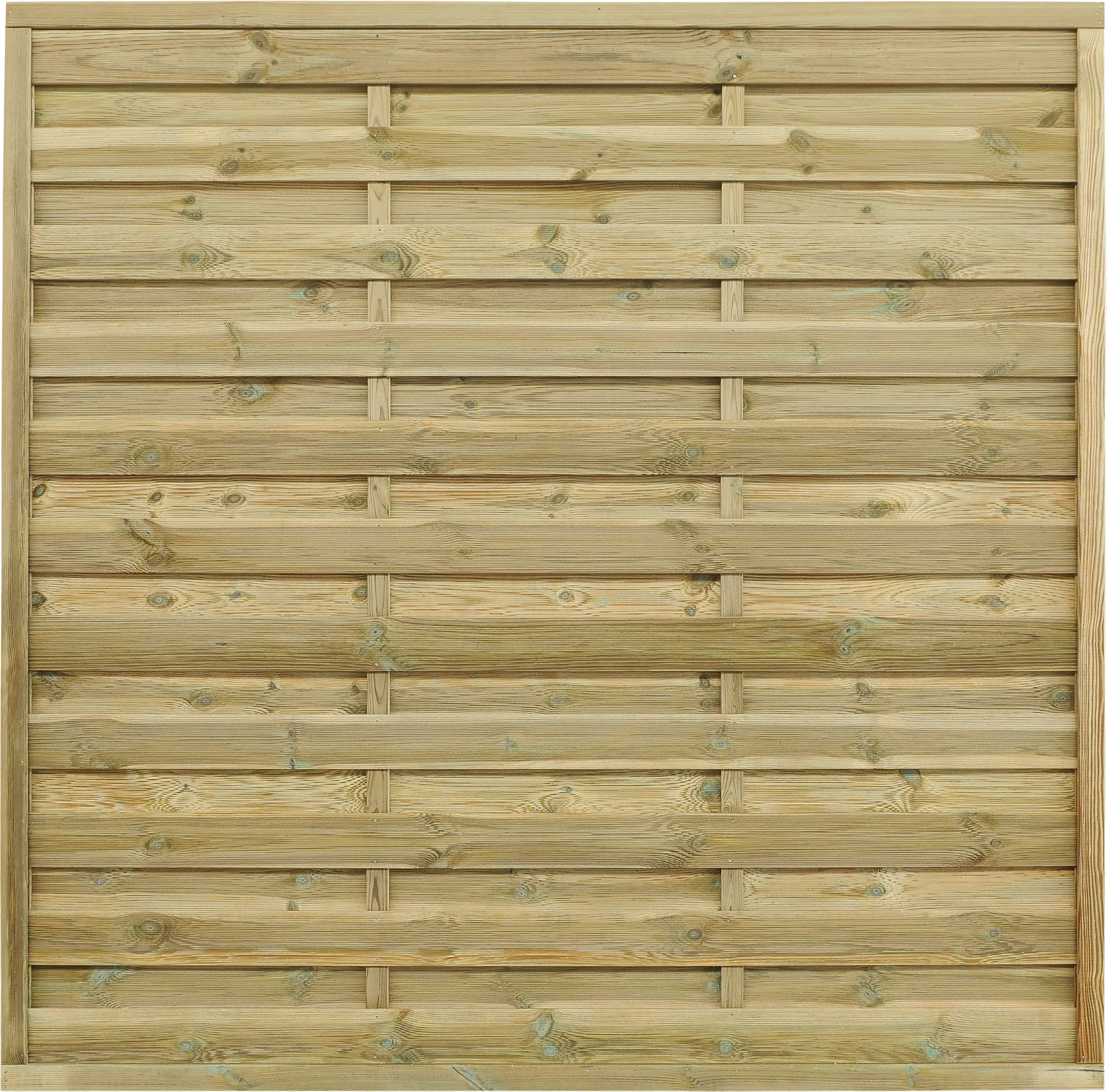 Sichtschutzzaun Rügen 180 x 180 cm, gerade, kesseldruckimprägniert