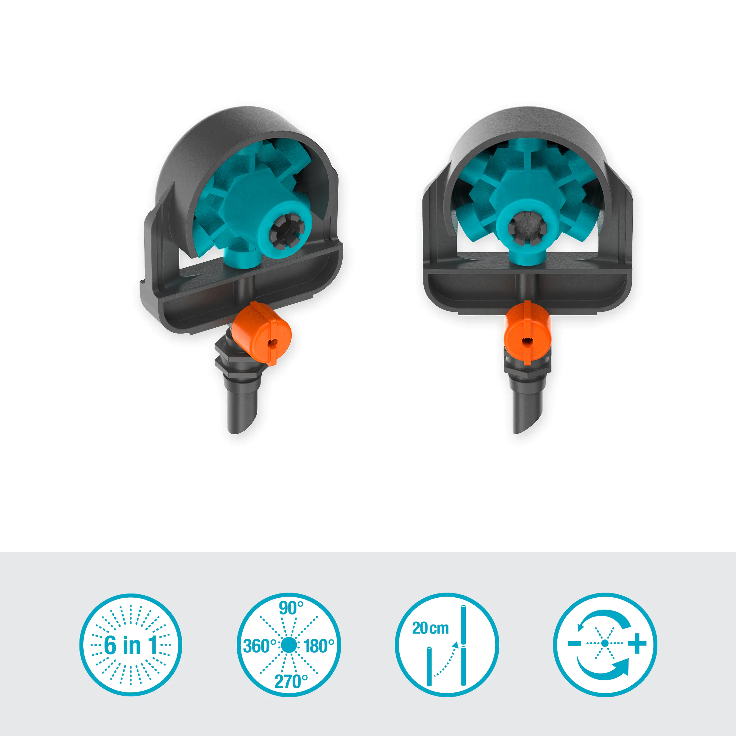 Gardena Sprühdüse 6 in 1