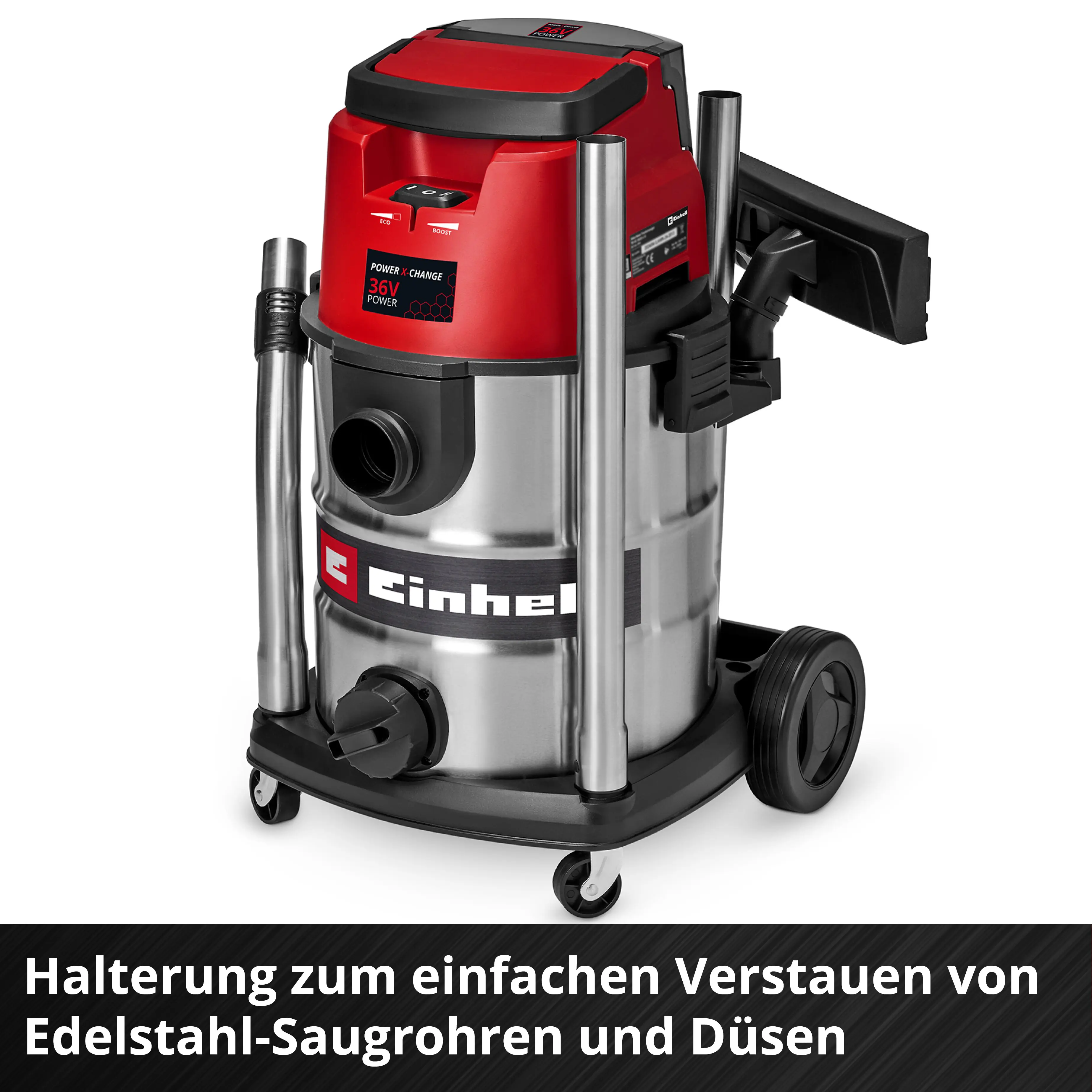 Einhell Expert Akku-Nass-Trockensauger TE-VC 36/25 Li S Solo 36 V