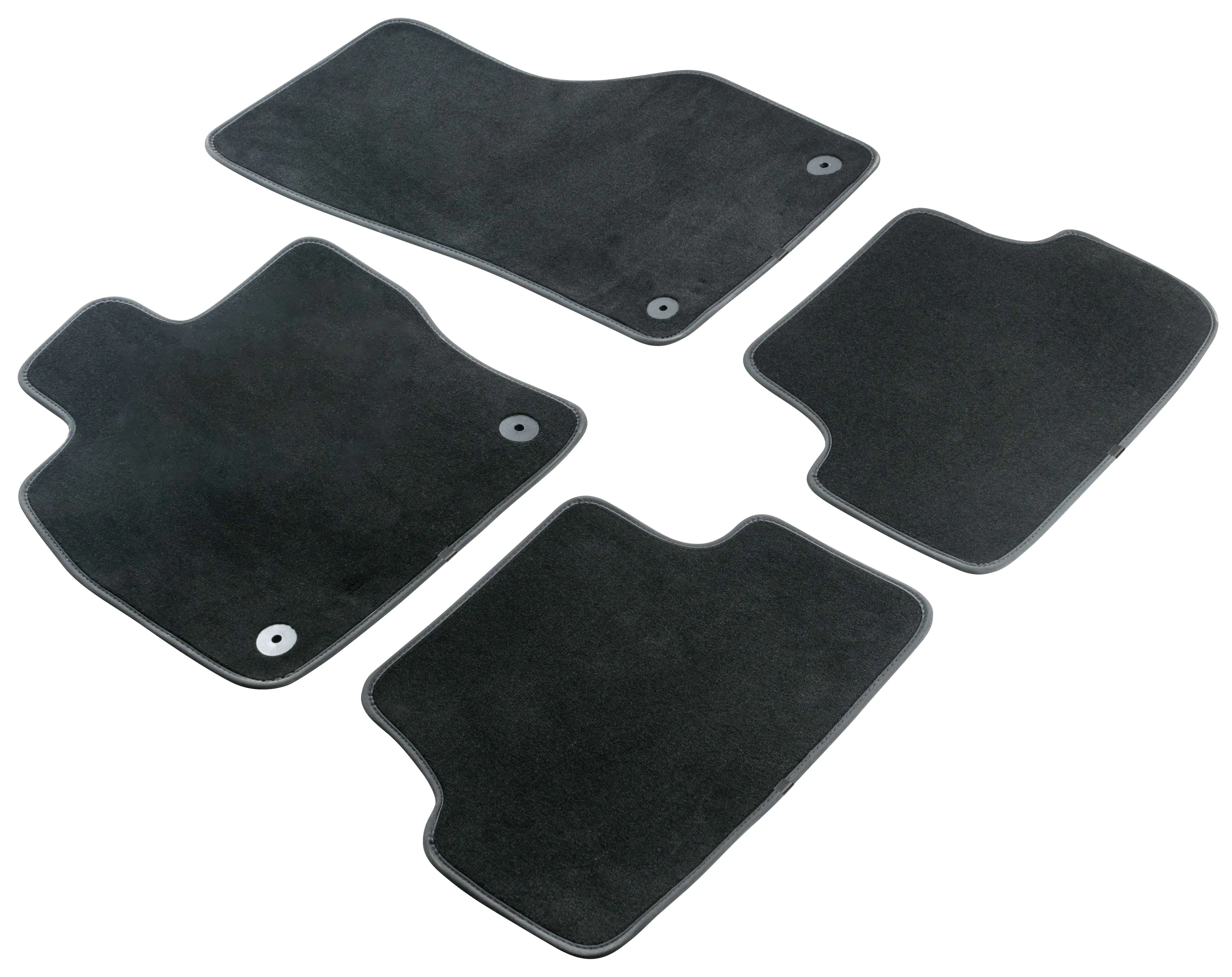 Walser Passform Fußmatten Premium für Audi A4 (B8) Limousine , A4 (B8) Avant