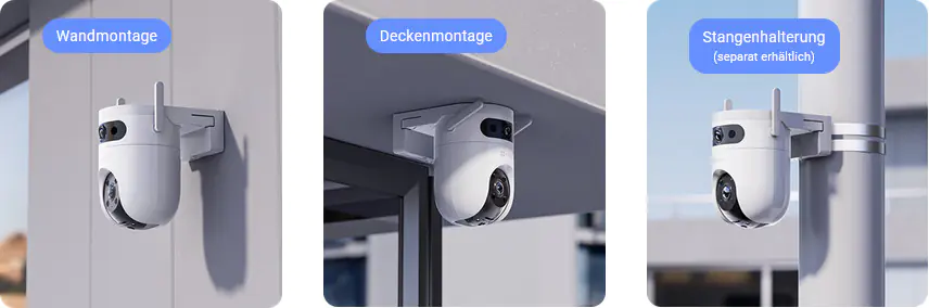  Ezviz WLAN Outdoor Überwachungskamera H9c Dual 2K