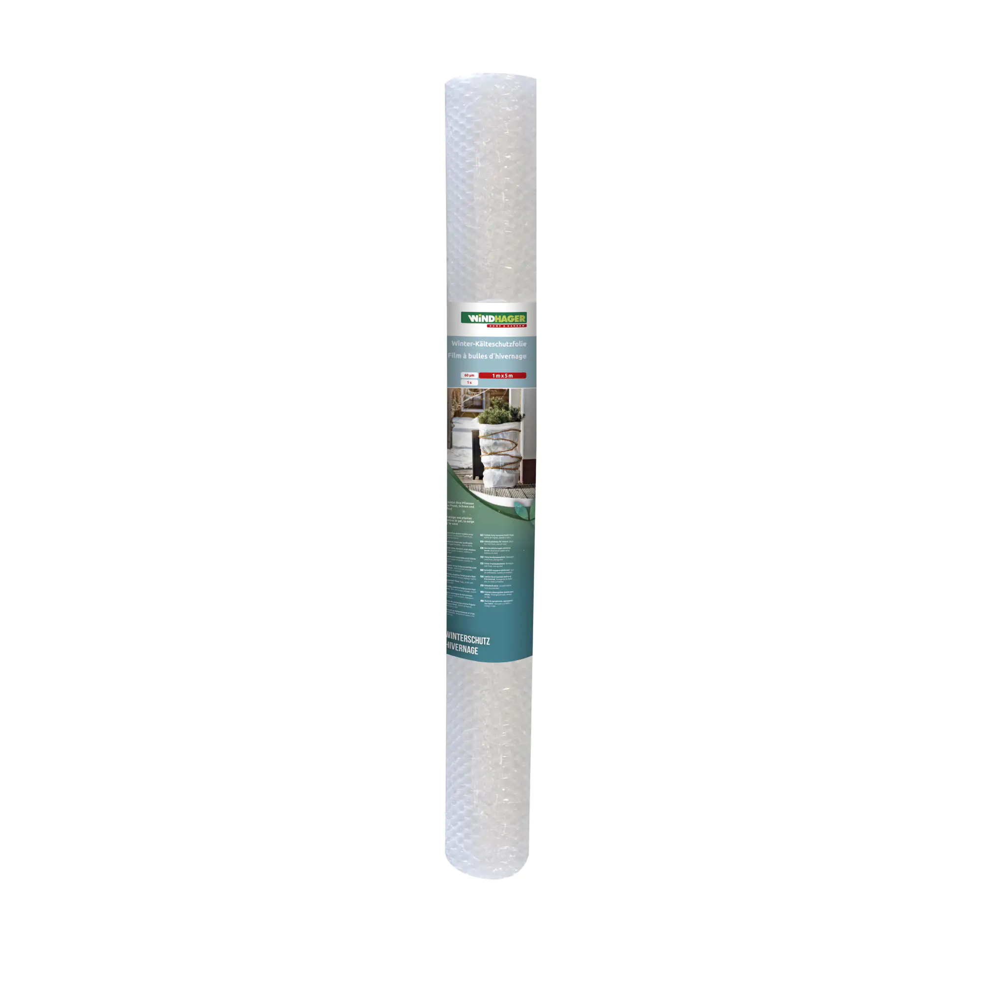 Windhager Kälteschutzfolie 5 x 1 m, transparent