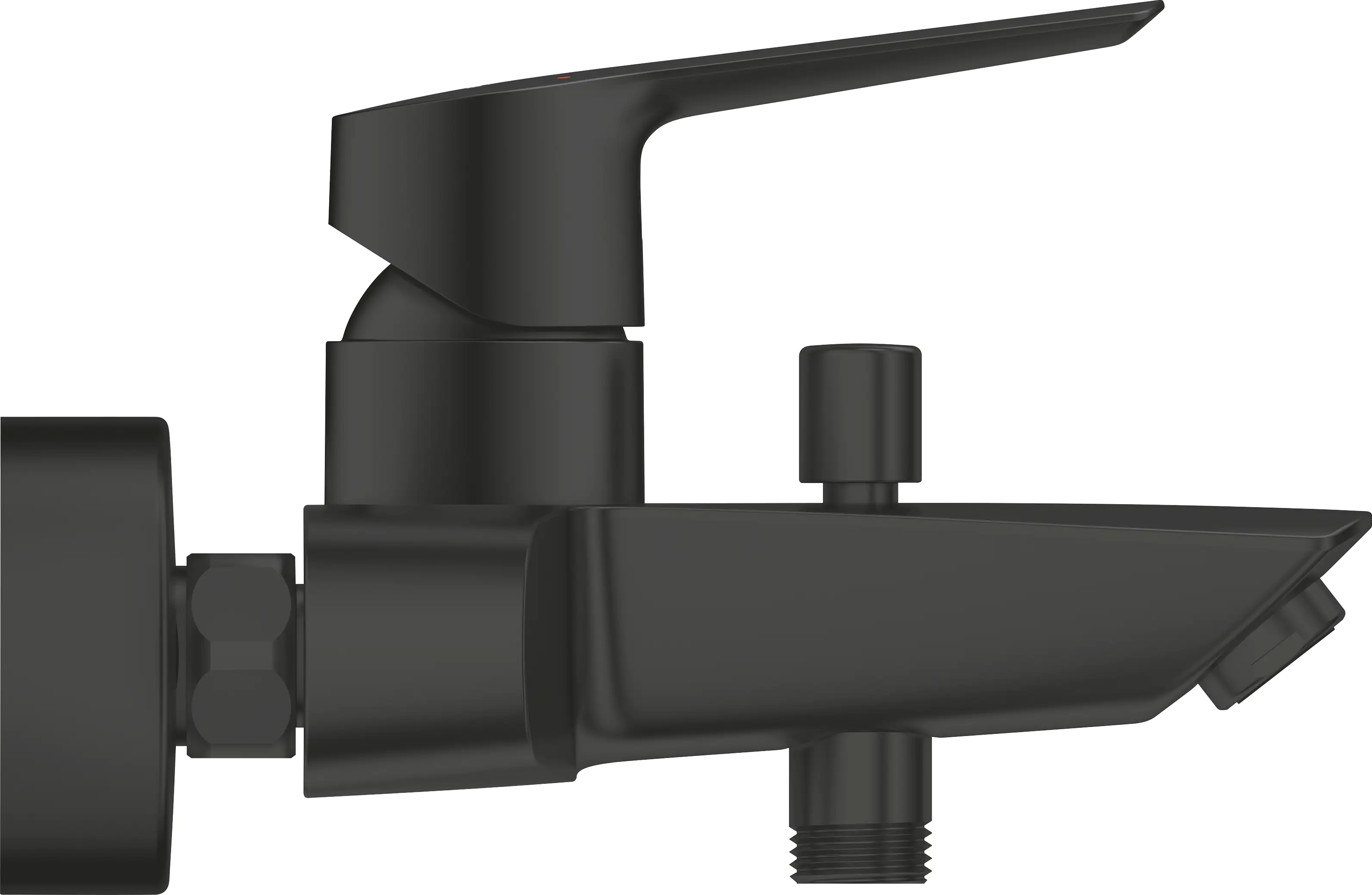 Grohe Quickfix Badewannenarmatur Start schwarz matt