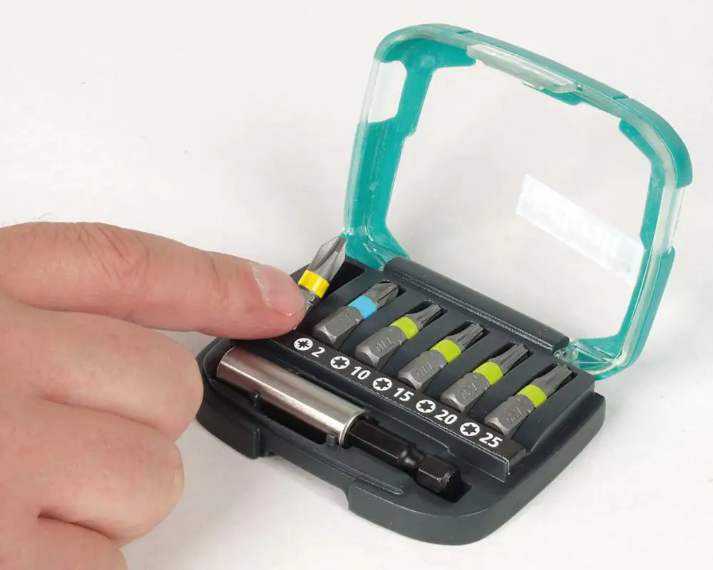 Wolfcraft Bit-Set TX 7-teilig