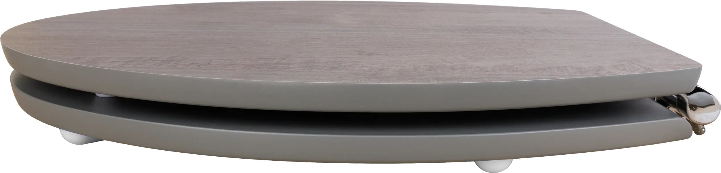 Primaster WC-Sitz mit Absenkautomatik Eiche grau