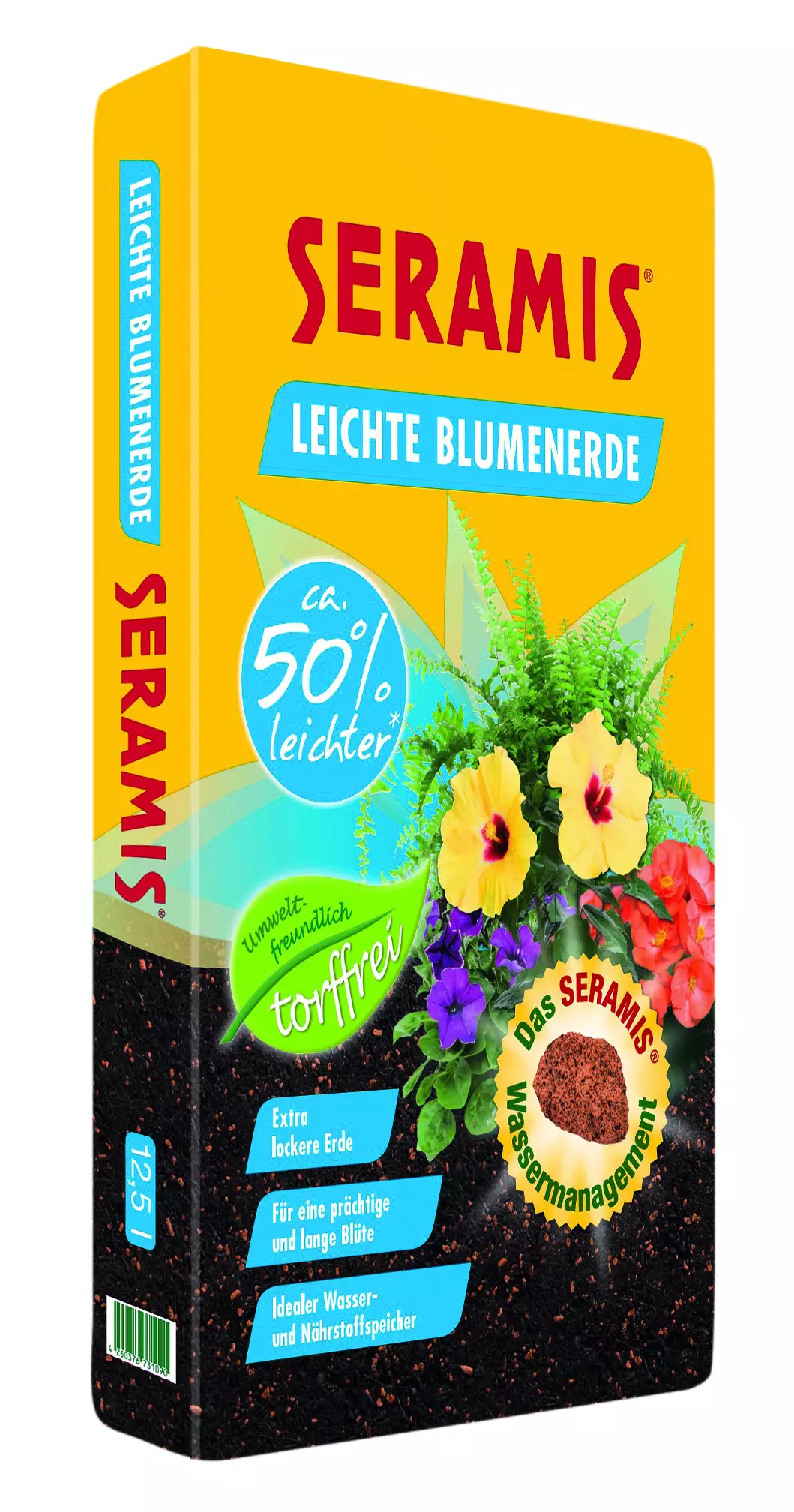 Seramis Torffreie Leichte Blumenerde 12,5 l