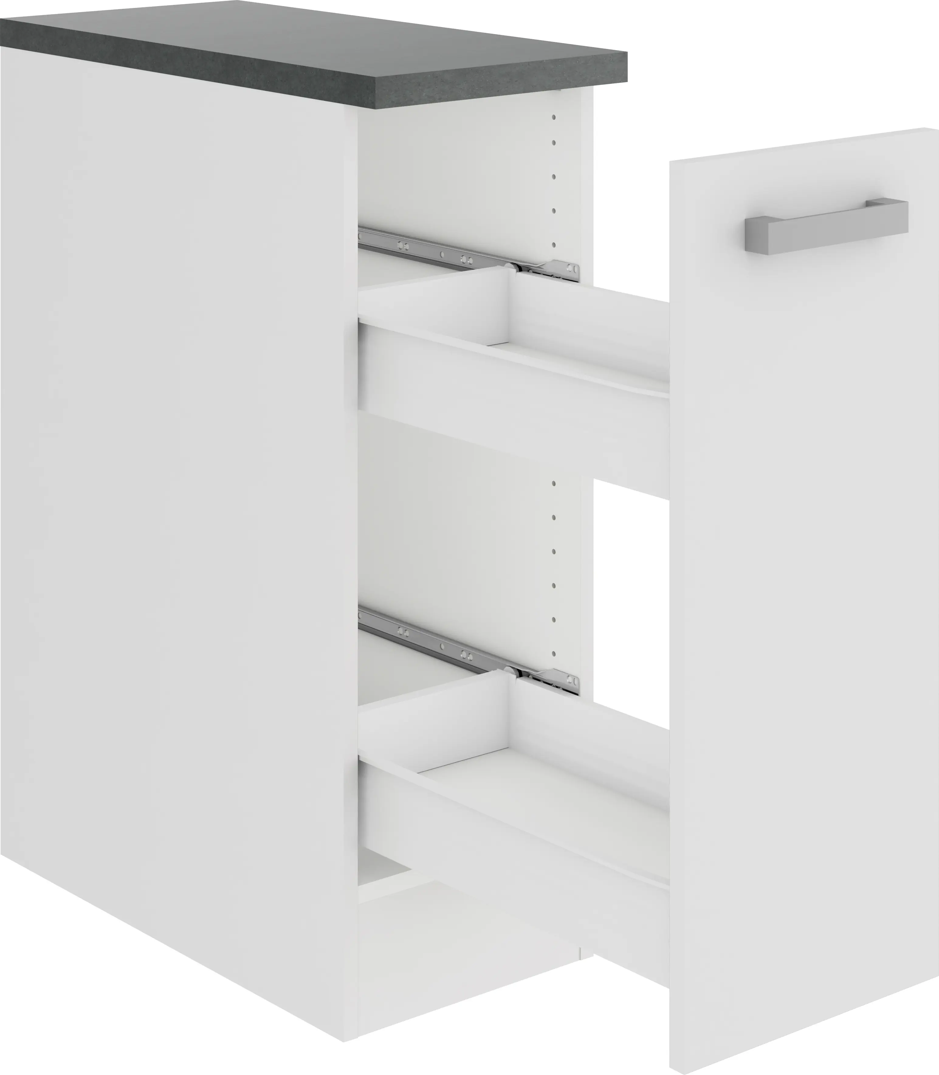 Optifit Unterschrank Oslo 214 weiß 30 cm