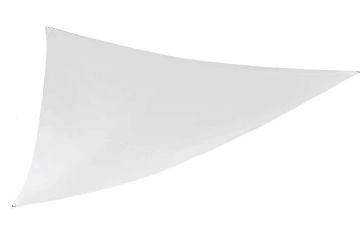 GO-DE Sonnensegel Dreieckig beige 360 x 360 x 360 cm