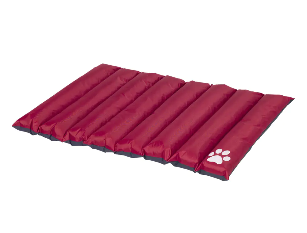 Nobby Matte Anon Classic eckig L 110 x B 85 x H 8 cm rot/grau