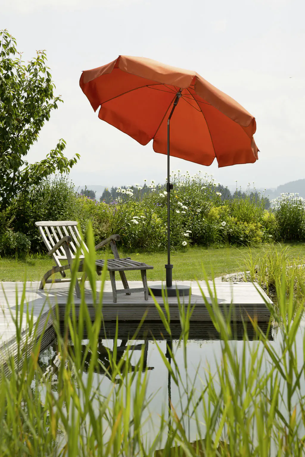 Schneider Sonnenschirm Aquila terracotta Ø 200 cm