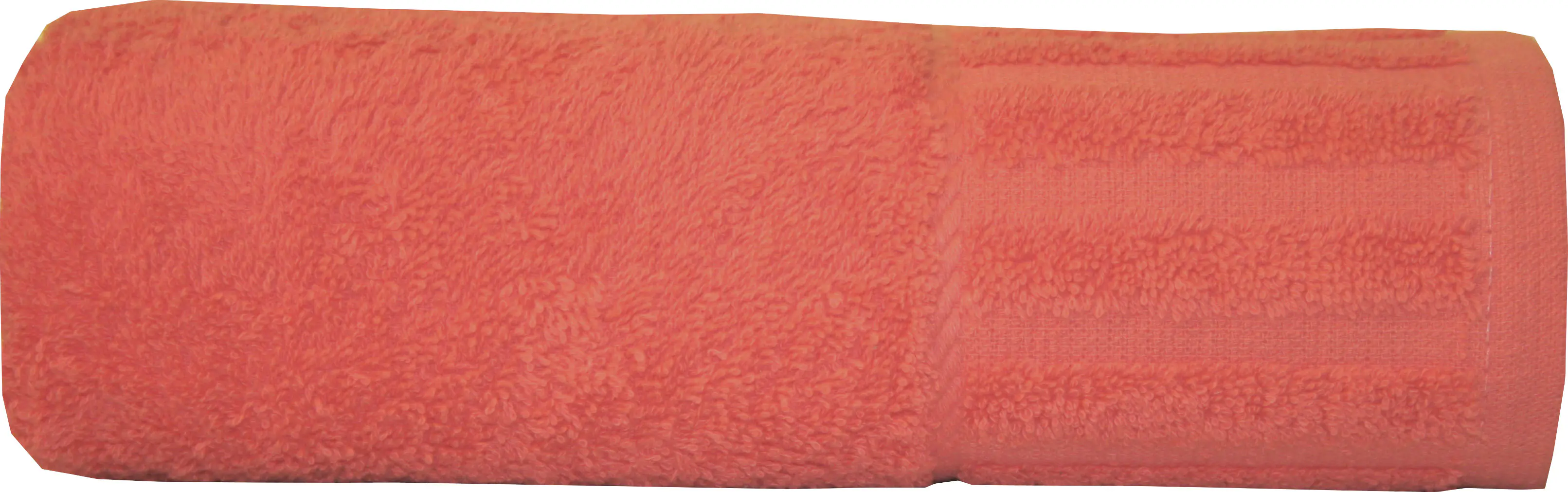 Seiftuch Uni Baumwolle 30 x 30 cm hellrot