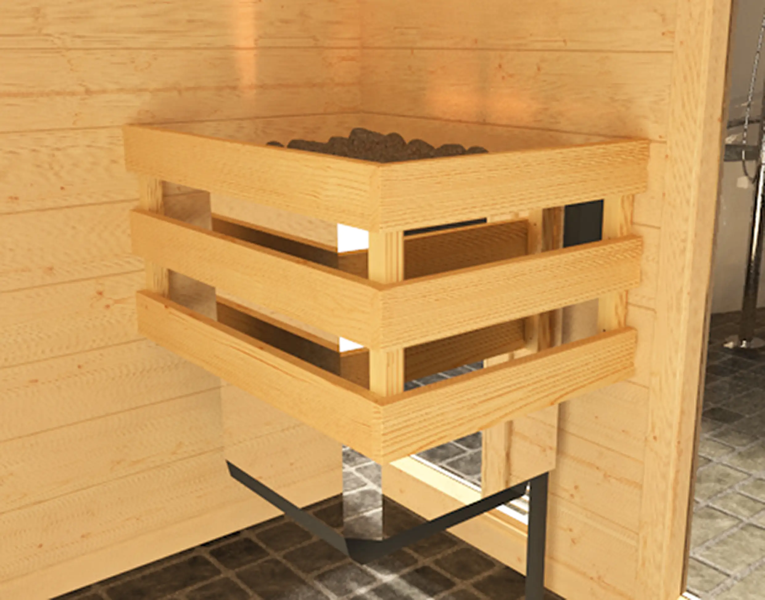 Weka Infrarotkabine UPPSALA 3336 Watt