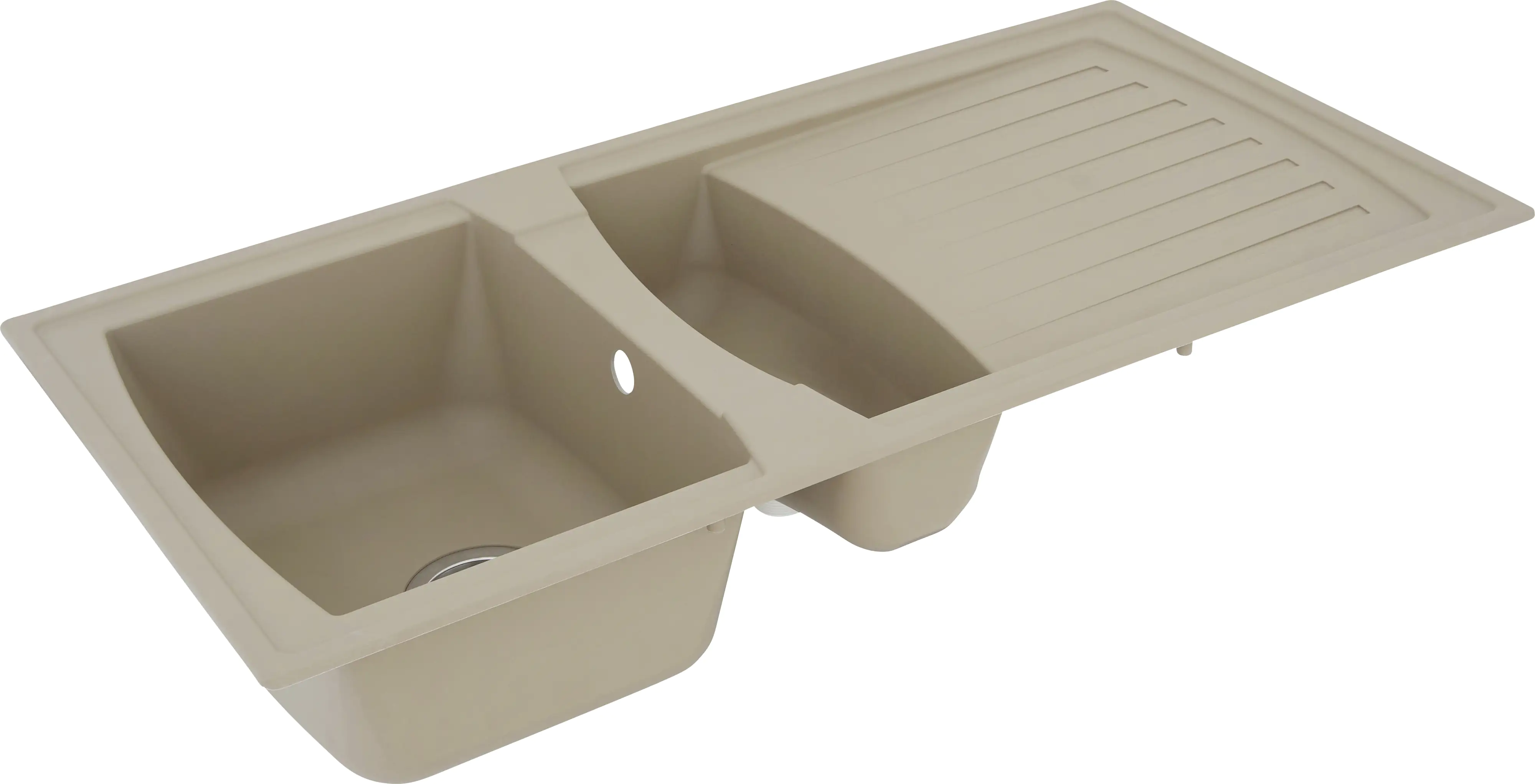 respekta Mineralite Einbauspüle BOSTON100X50B
