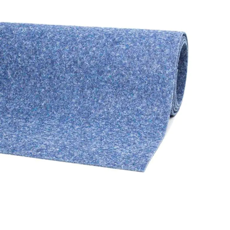 Andiamo Teppichboden Meterware Tarragona jeansblau 4 m breit