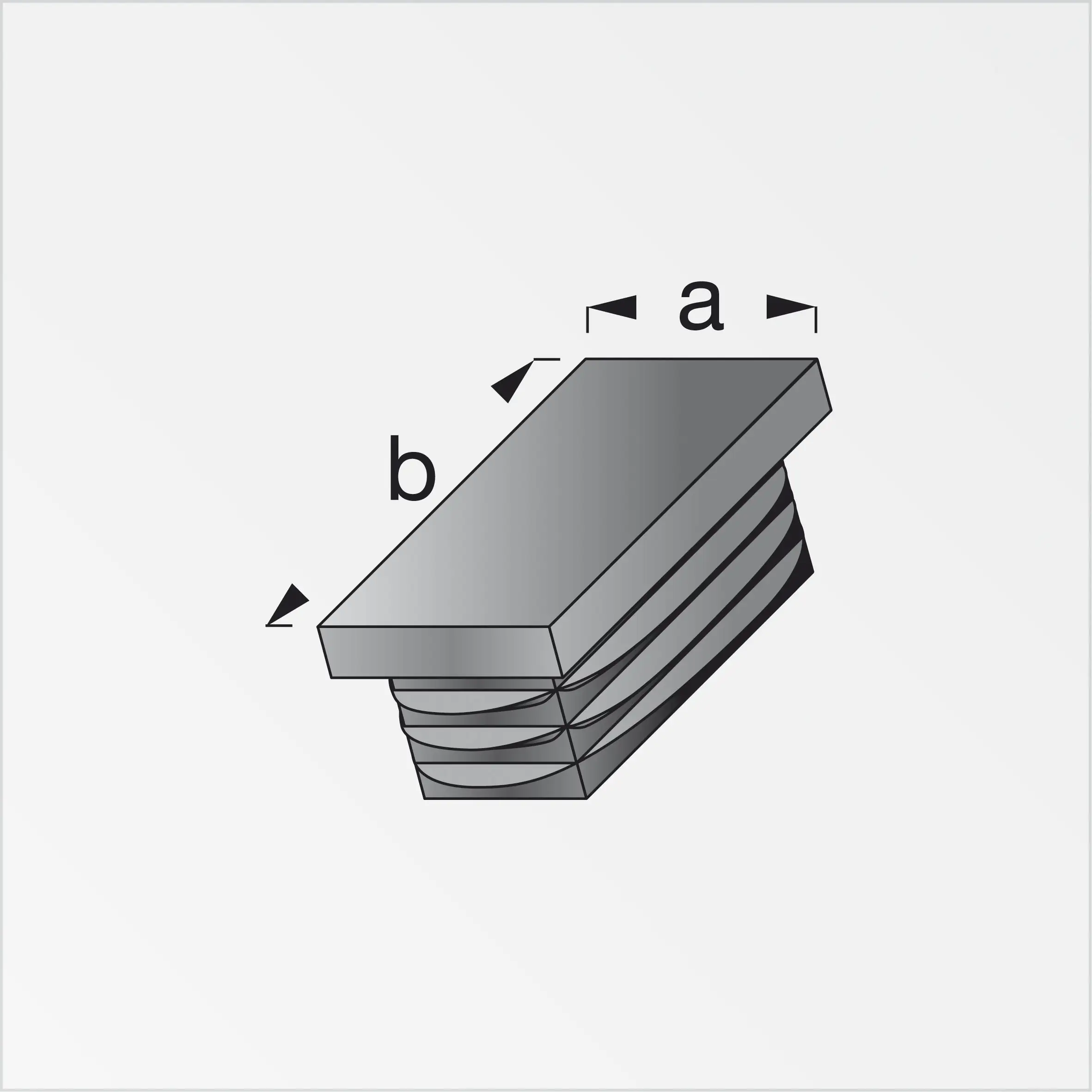 alfer Lamellenstopfen, rechteckig 19.5 x 35.5 mm Kunststoff glatt schwarz