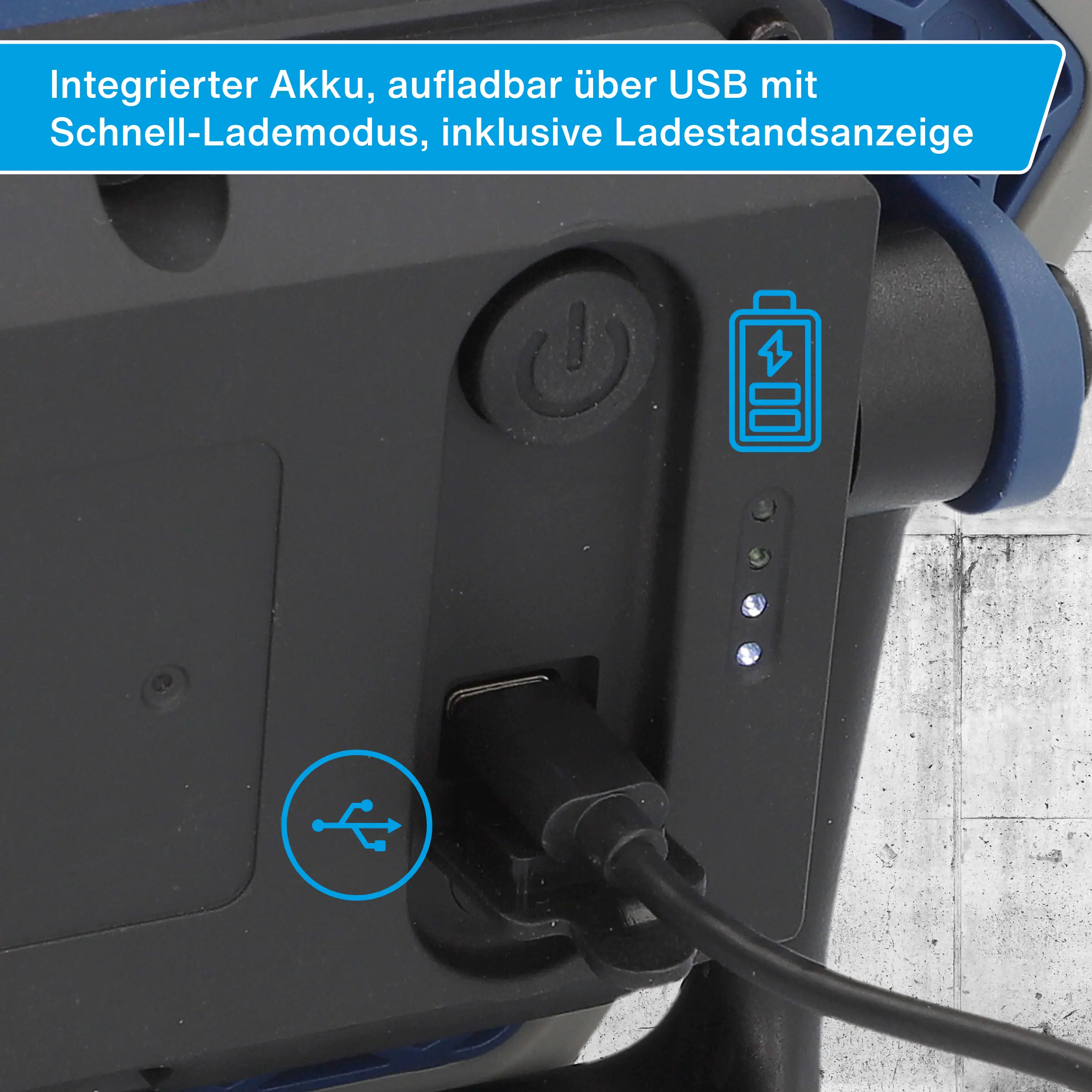 Cartrend LED-Flutlichtstrahler mit neigbaren Magnetfuß 3000 Lumen