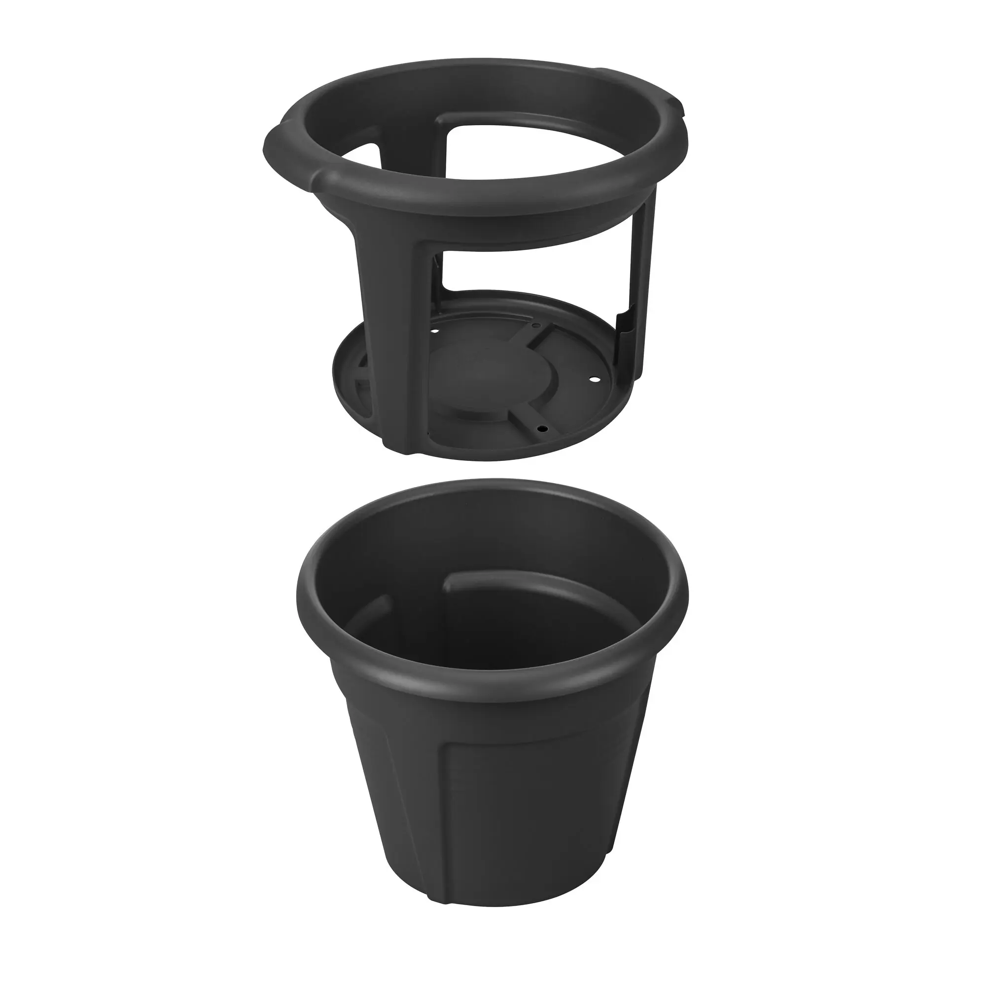 Elho Kartoffeltopf Green Basics Kunststoff schwarz Ø 32 x 26 cm