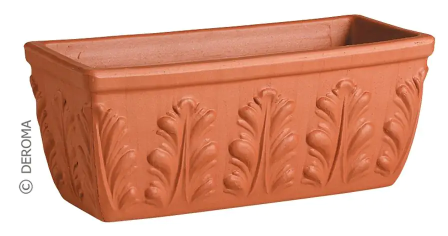 Deroma Blumenkasten Roma tonrot 54 cm