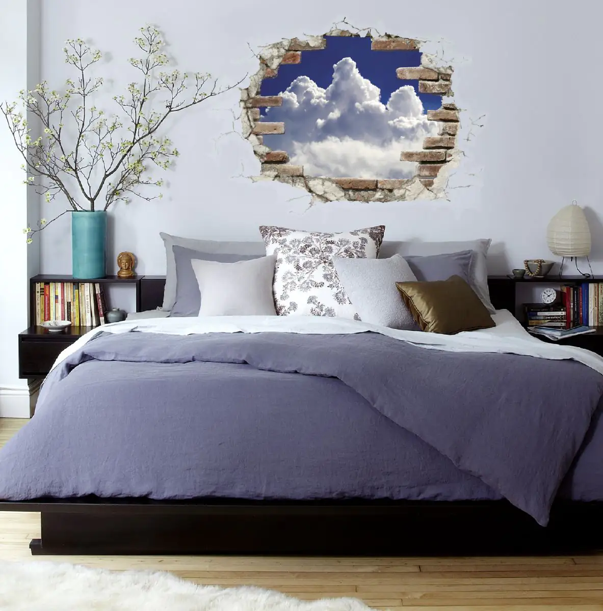 Komar Decosticker Break Out Clouds 100 x 70 cm