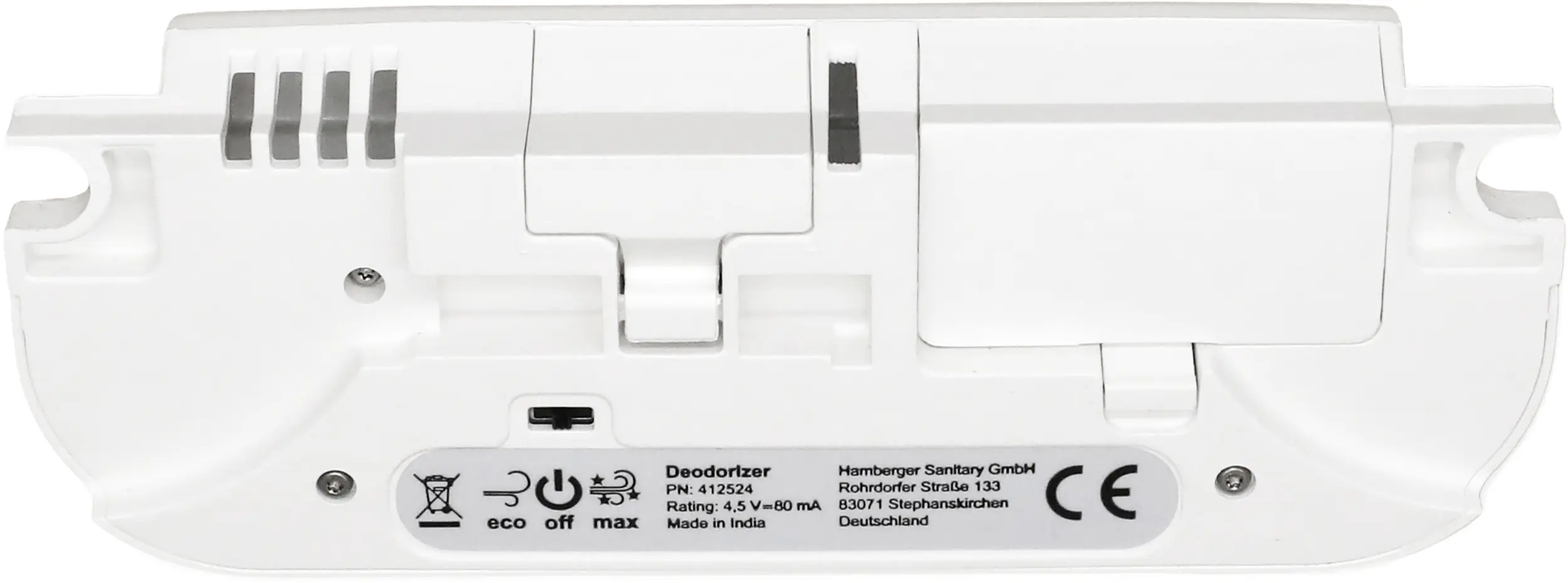 Cedo WC-Sitz mit Dufthalterung für Deodorizer Paloma Beach weiß