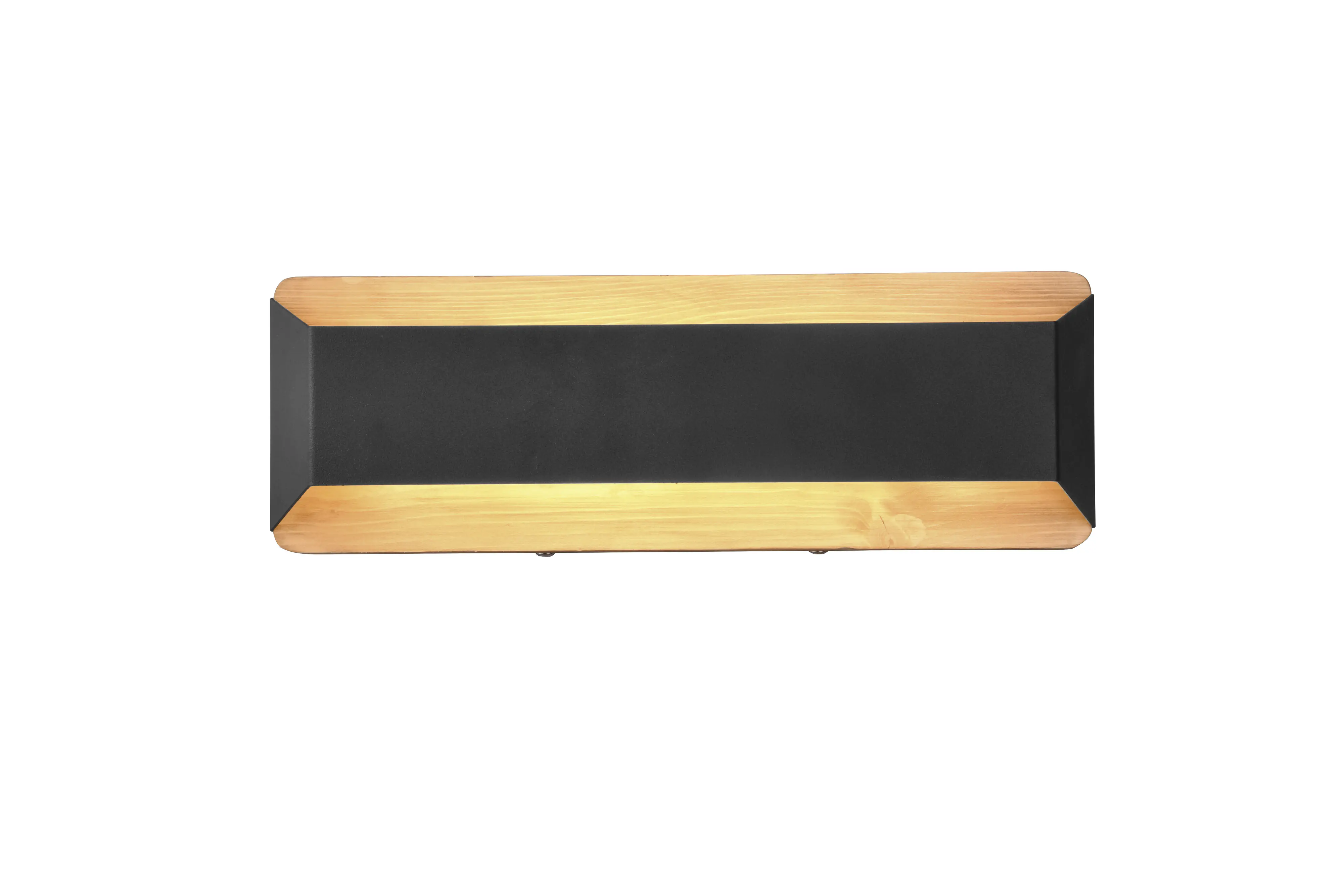 Trio LED Wandleuchte Arino innen Metall/Holz dimmbar