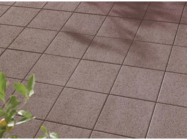 Kann Terrassenplatte Turin 40 x 40 x 5 cm rot