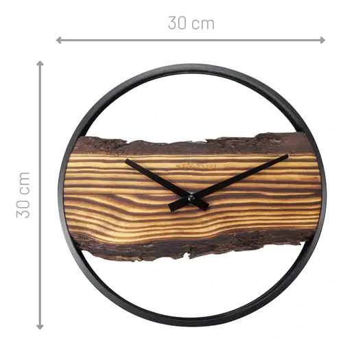 Nextime Wanduhr Forest Ø 45 cm