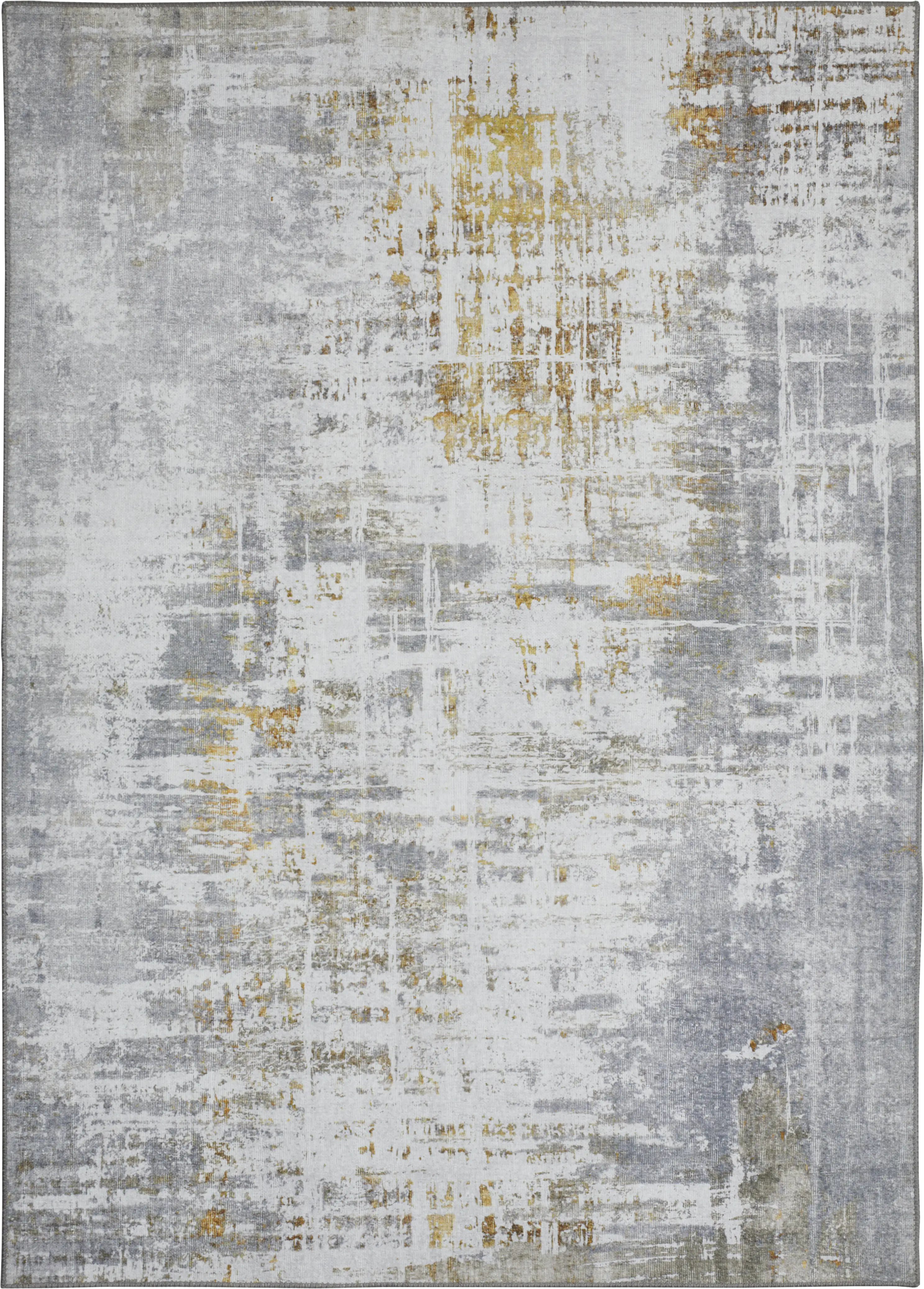 LUXOR Living Teppich Punto creme-senfgelb, 80 x 150 cm