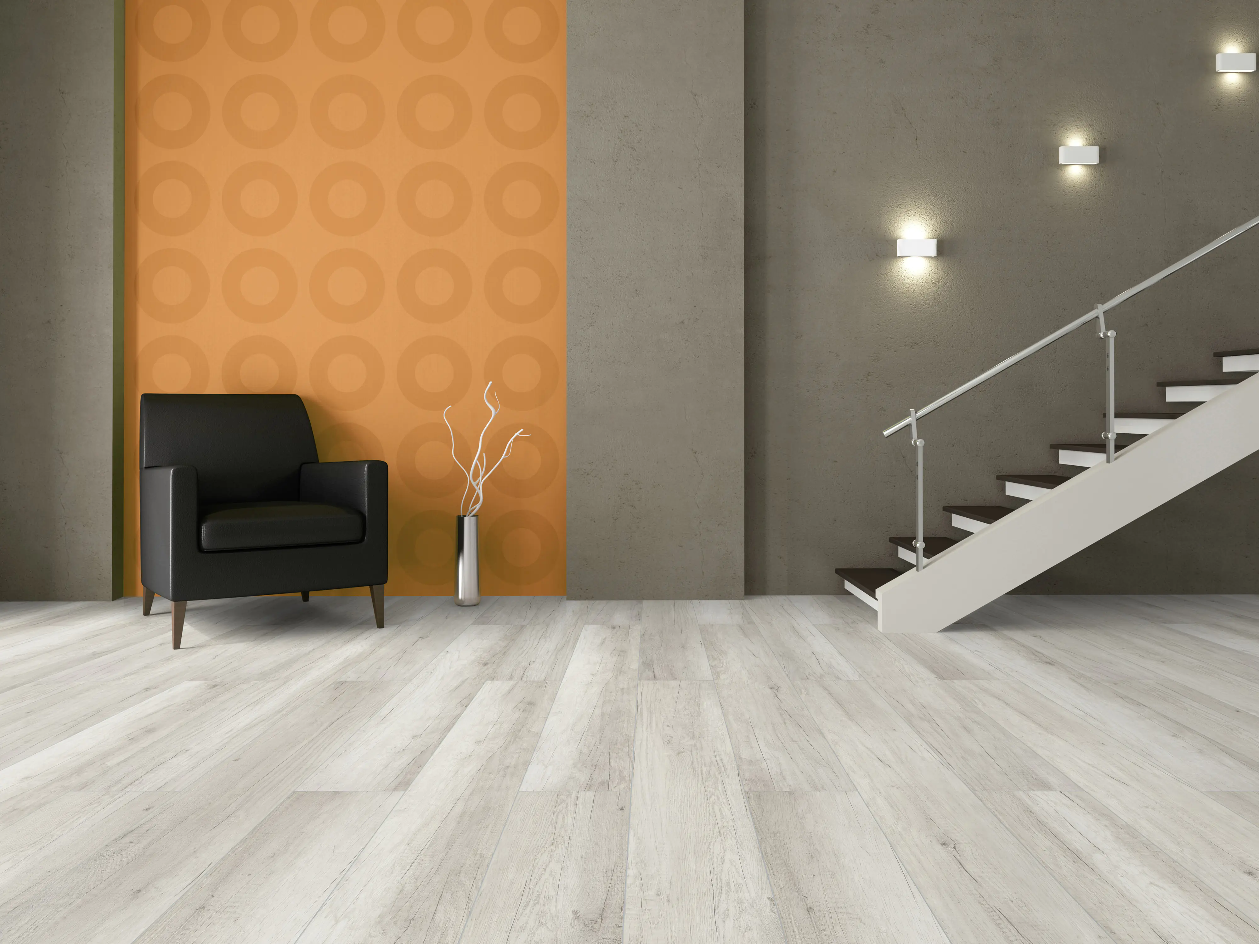 Classen Laminat Megaloc Aquaprotect 128,5 x 19,2 cm 8 mm Oak light grey