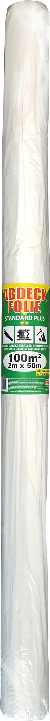 Jufol Abdeckfolie Standard 0,15 mm 50 x 2 m = 100 m² transparent
