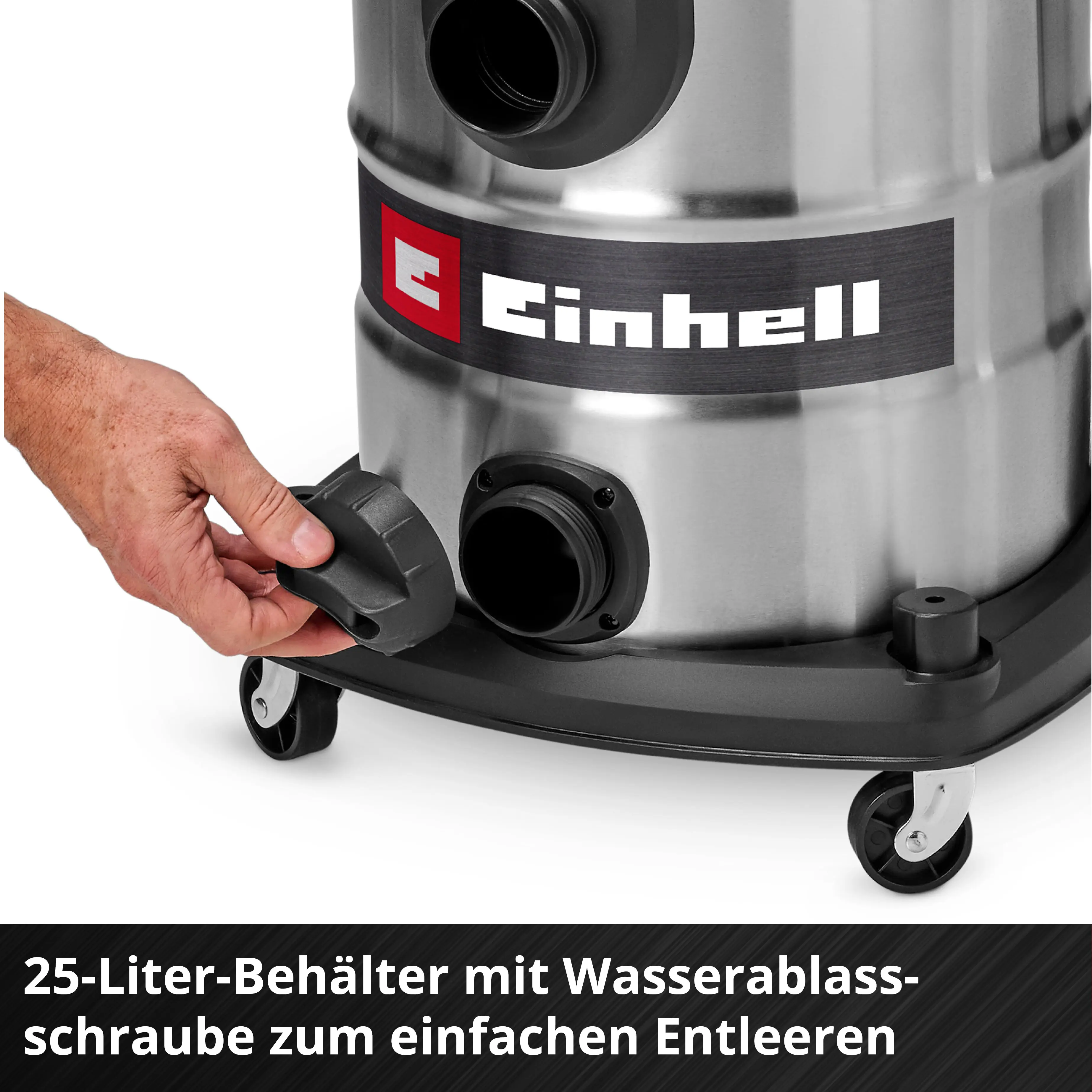 Einhell Expert Akku-Nass-Trockensauger TE-VC 36/25 Li S Solo 36 V