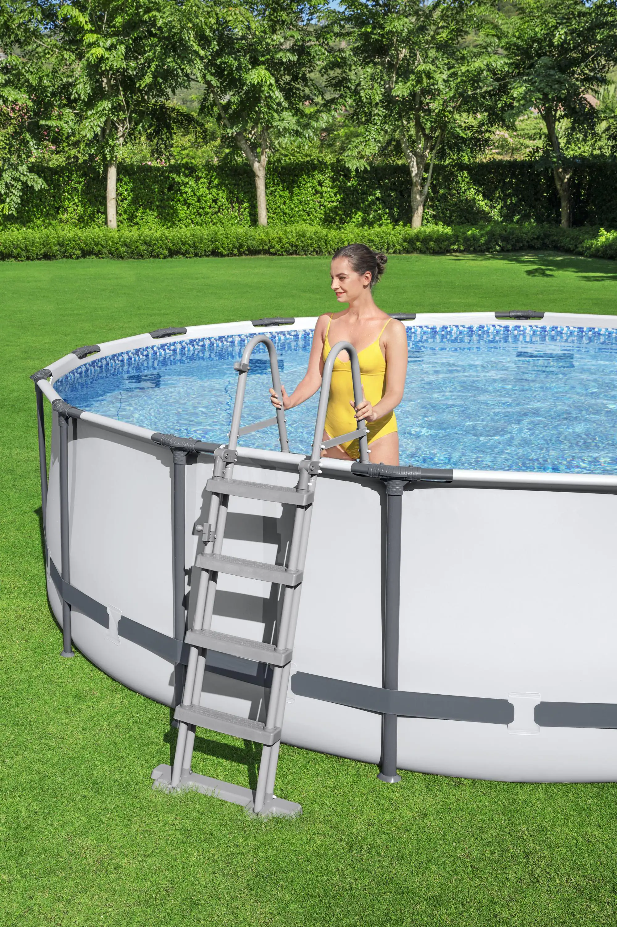 Bestway Steel Pro Max Frame Pool Komplett-Set Ø 366 x 122 cm