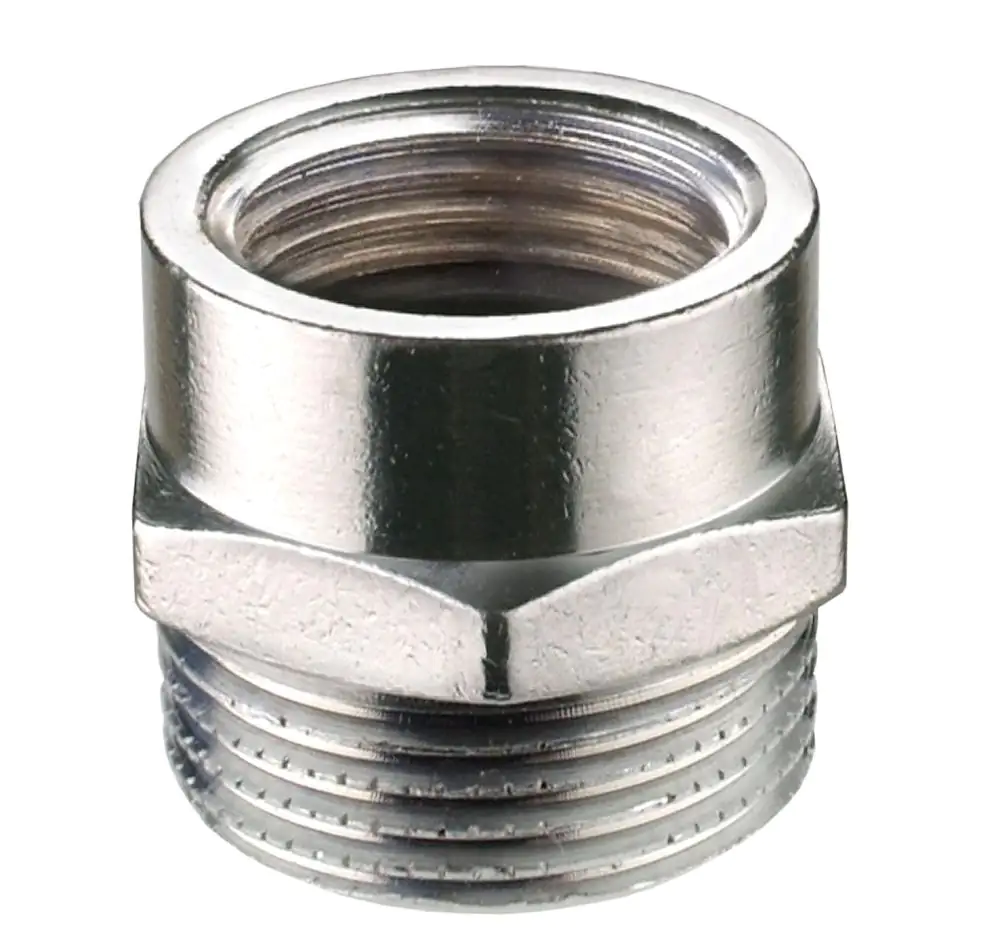 Cornat Reduzierstück messing verchromt 3/4" x 1/2" Innen- und Außengewinde