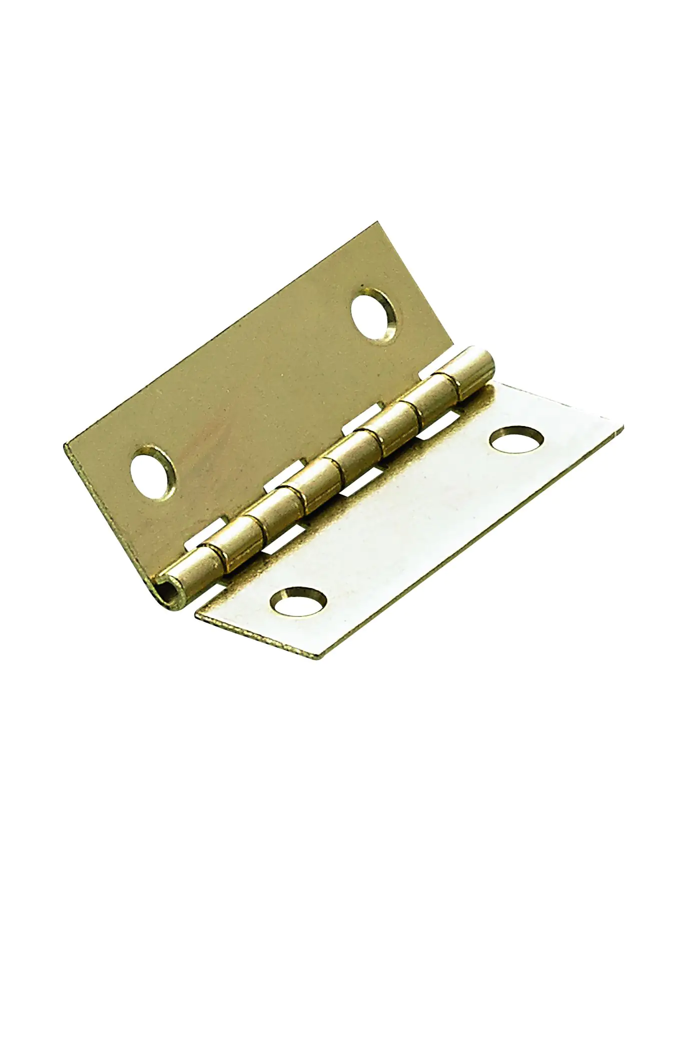 Hettich Schmales Scharnier Stahl, vermessingt, 25 x 40 mm