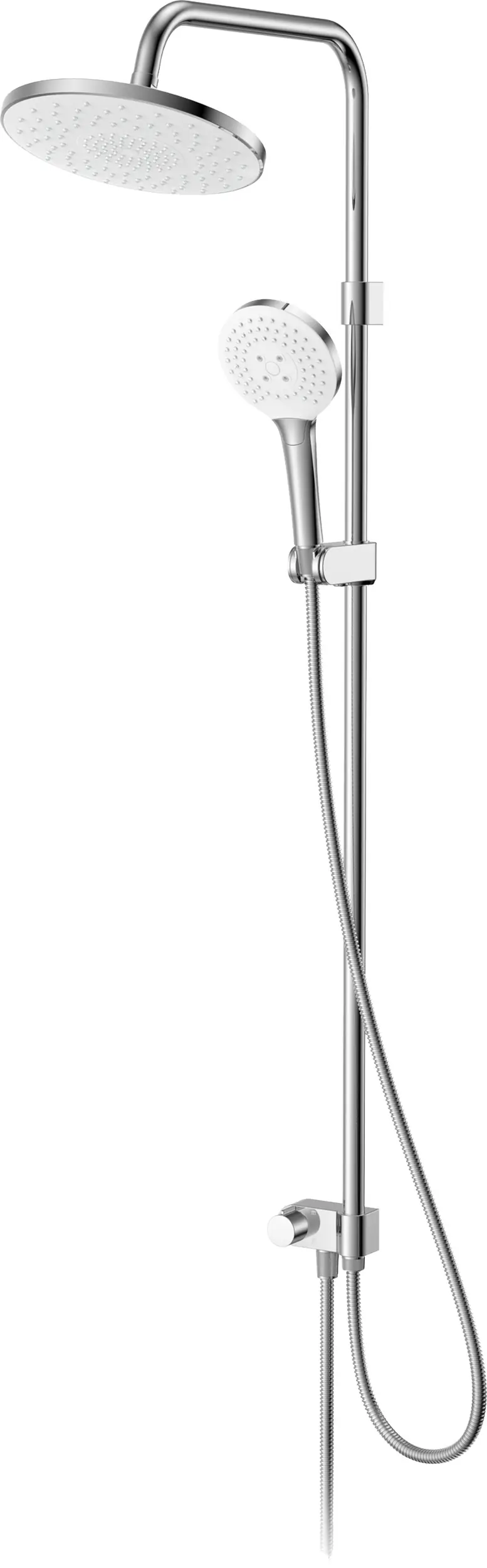 Primaster Duschsystem mit Druckumsteller Water Jet new chrom