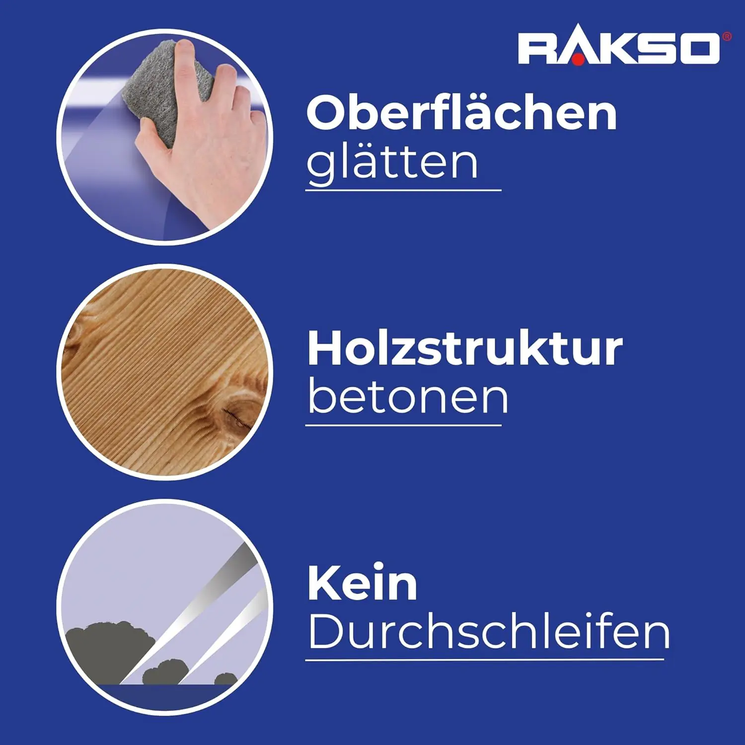 RAKSO Stahlwolle, Sorte 0