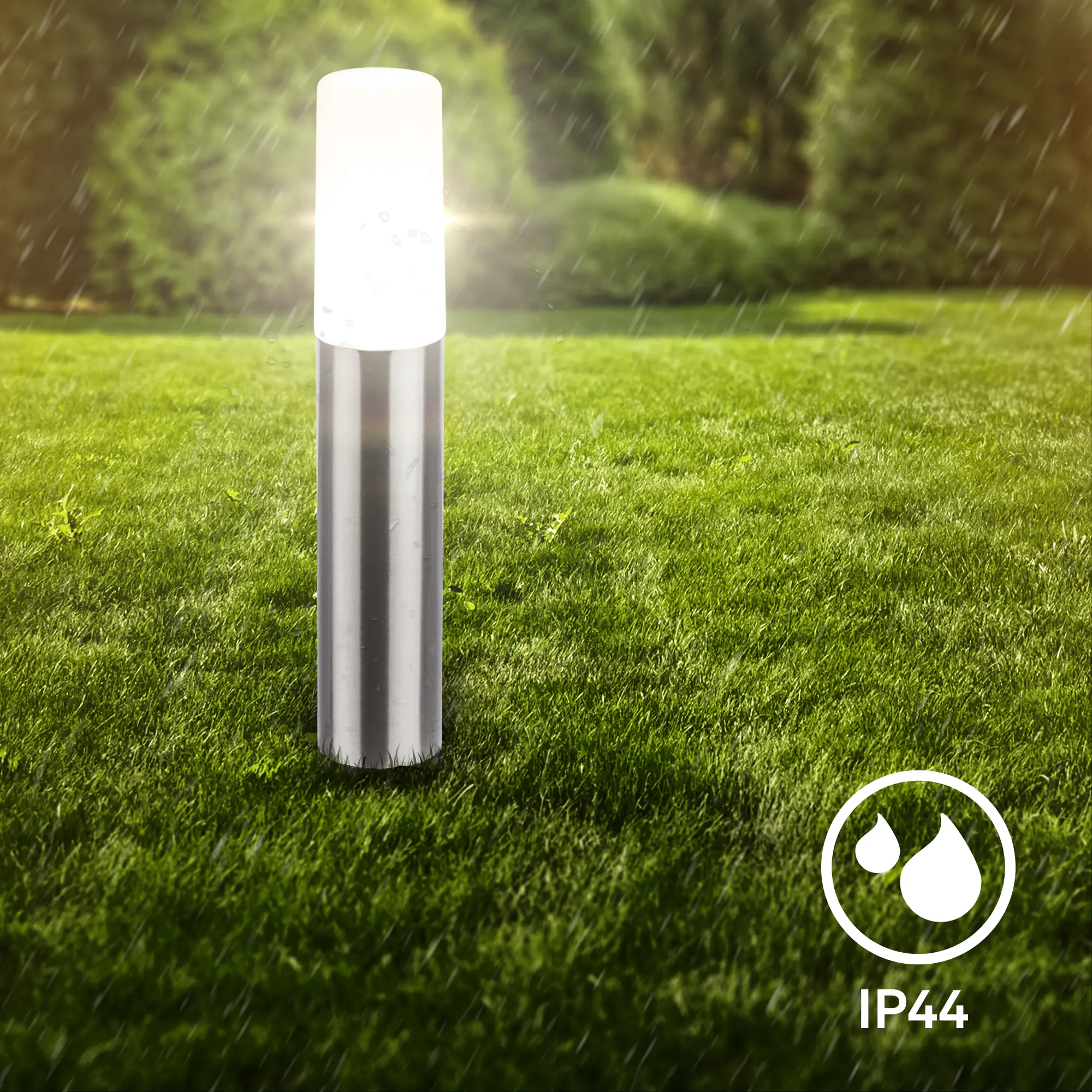 Briloner LED Außen-Bodenstrahler Junca Connect to Shine 3er Ergänzungset 3W warmweiß