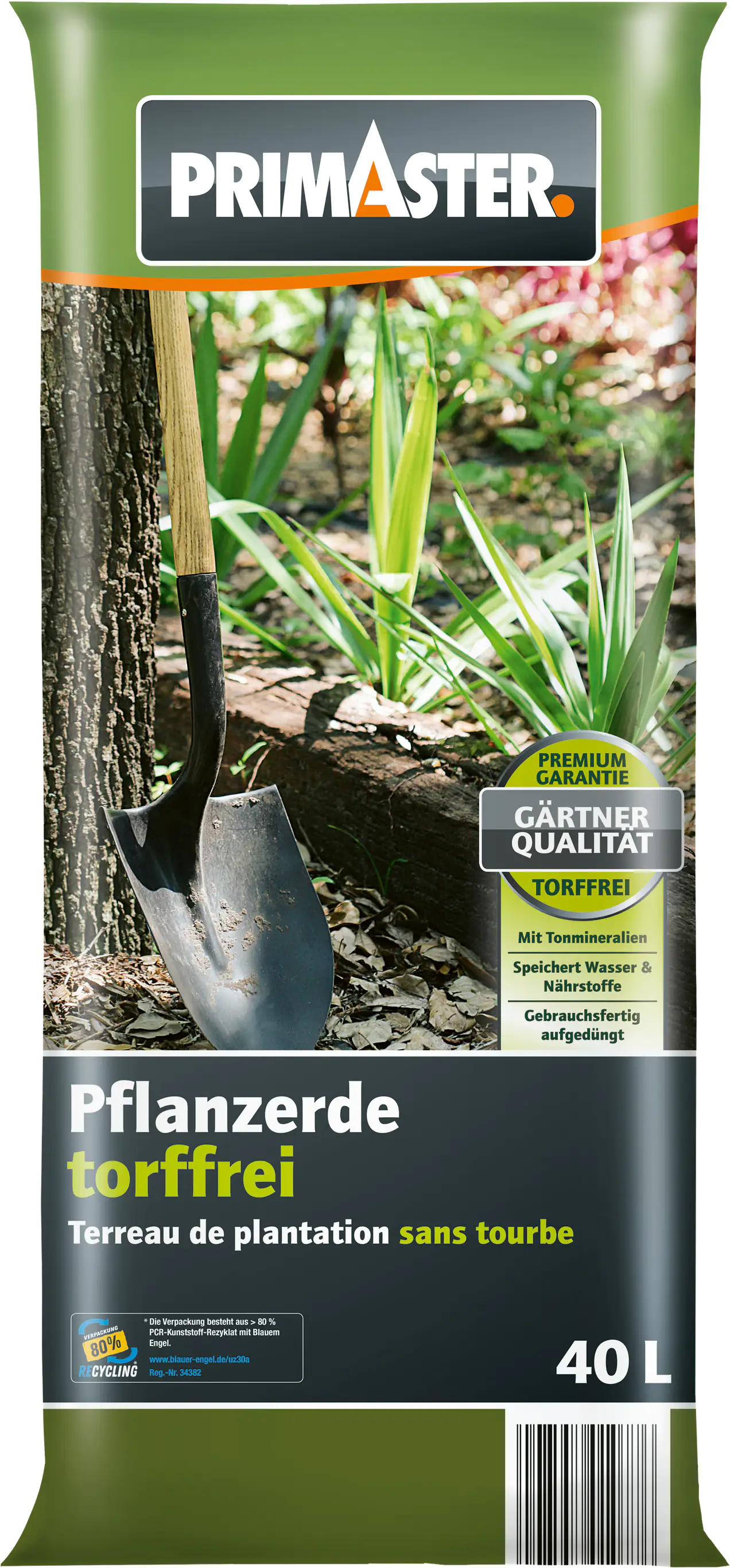 Primaster Pflanzerde 40 L torffrei