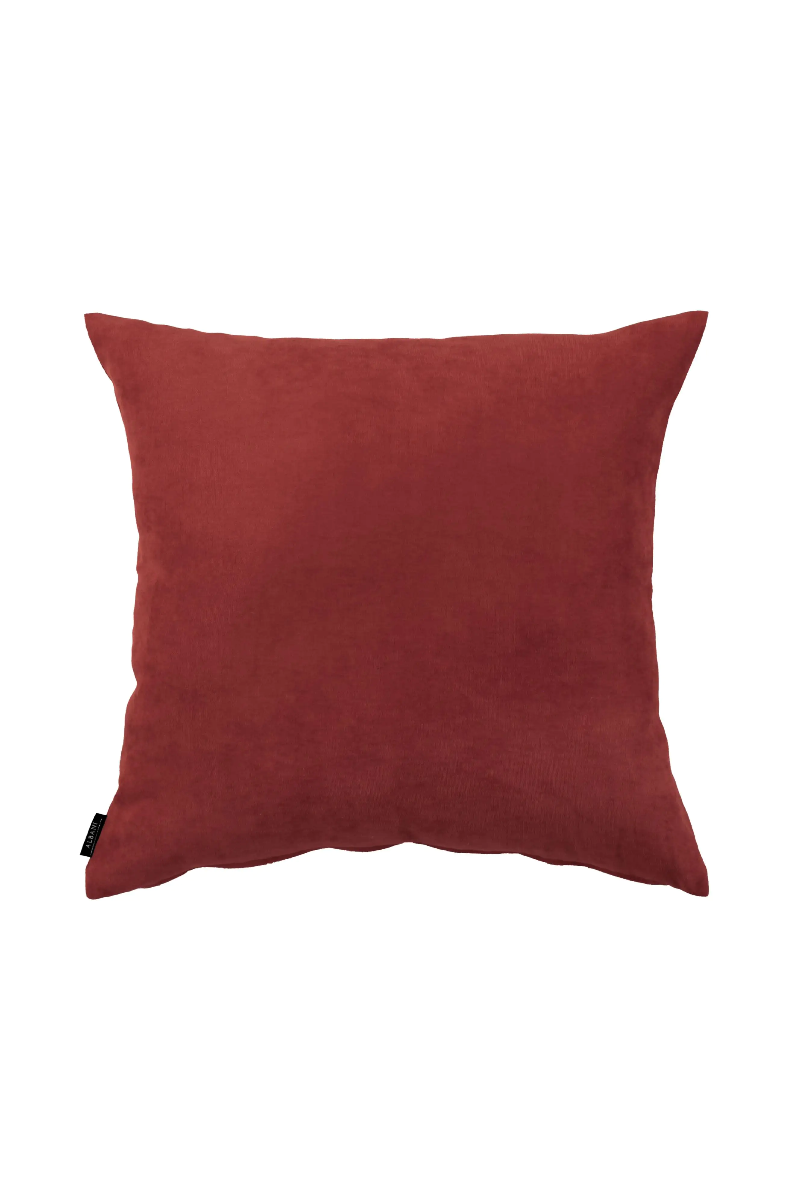Neusser Collection Kissen mit Reißverschluss Monaco bordeaux, 50 x 50 cm